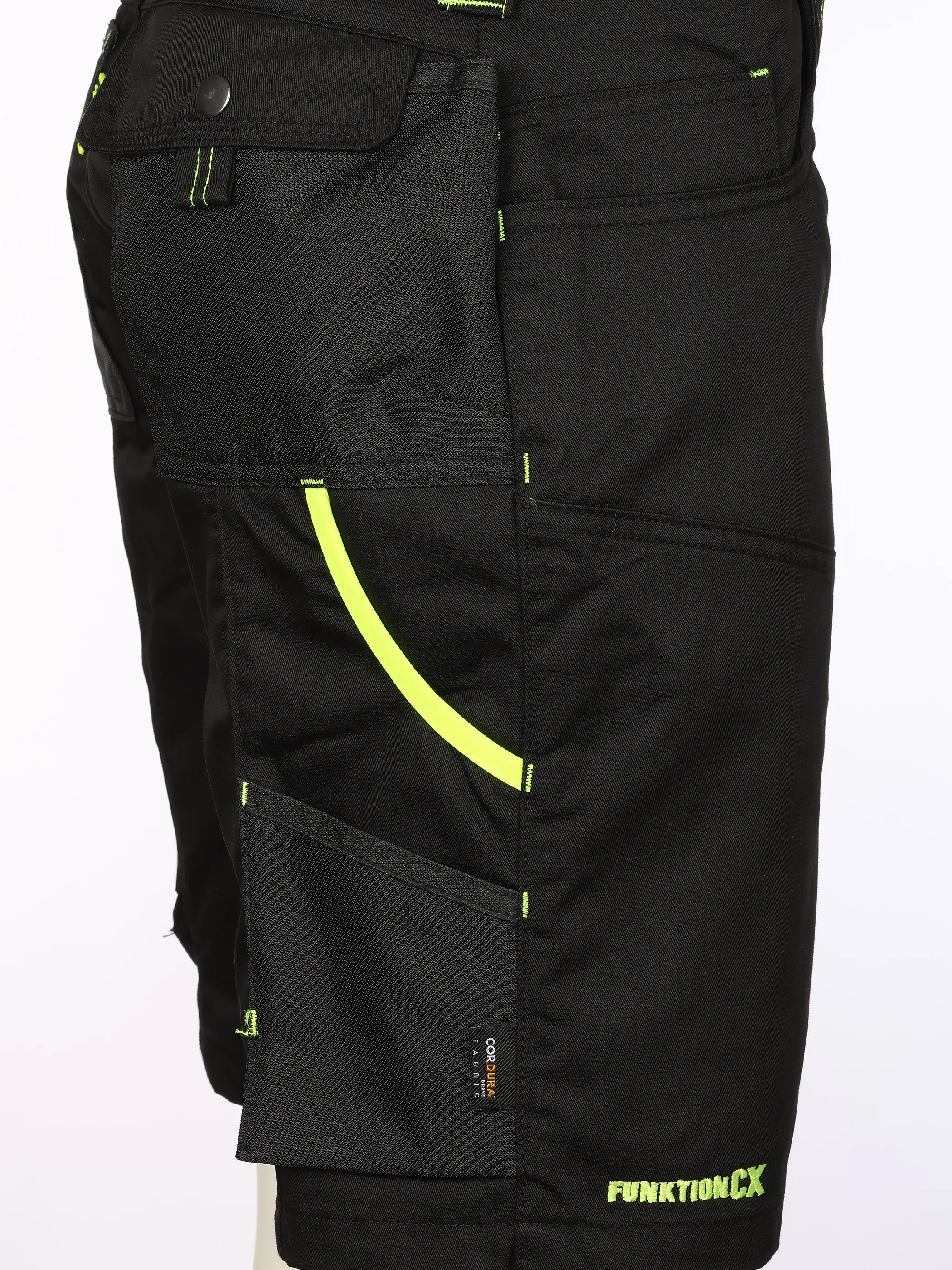 Worker He. Workershorts Neon Schwarz 923264 SCHWARZ/GE 4