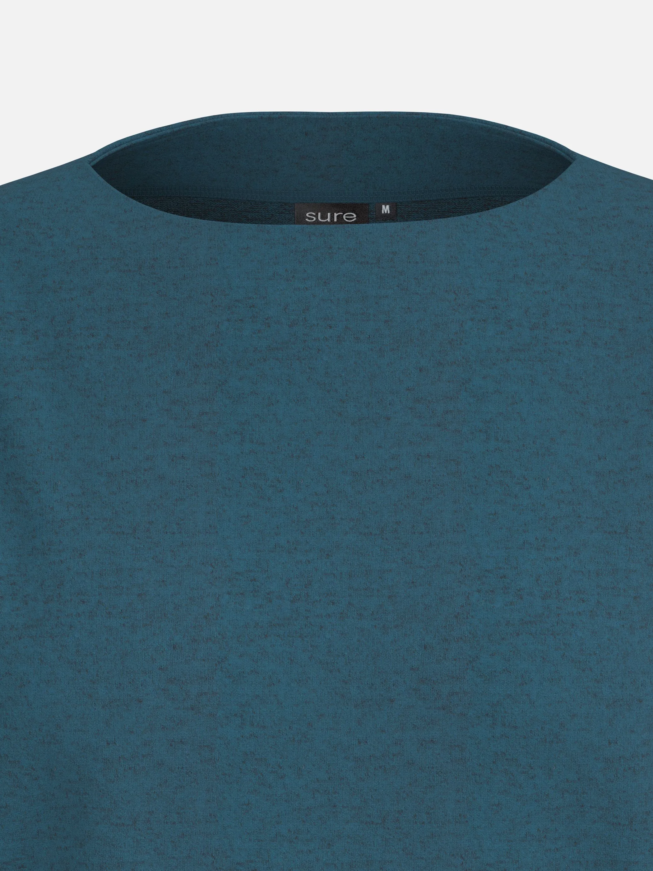 Sure Da-Flausch-Shirt 3/4 Arm Türkis 930031 PETROL MEL 3