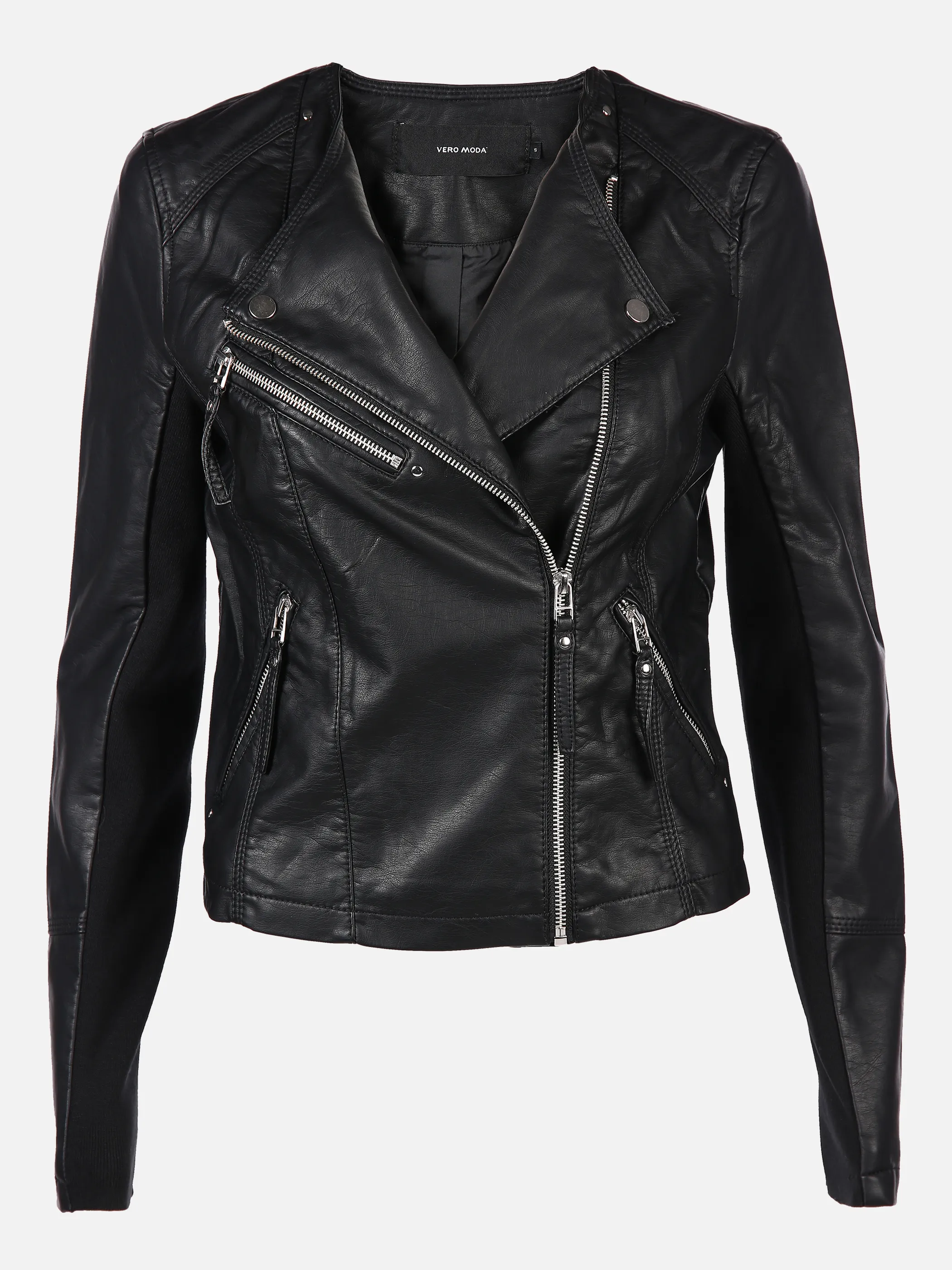 Vero Moda 10211420 VMRIA FAV SHORT FAUX Schwarz 801498 177868 1