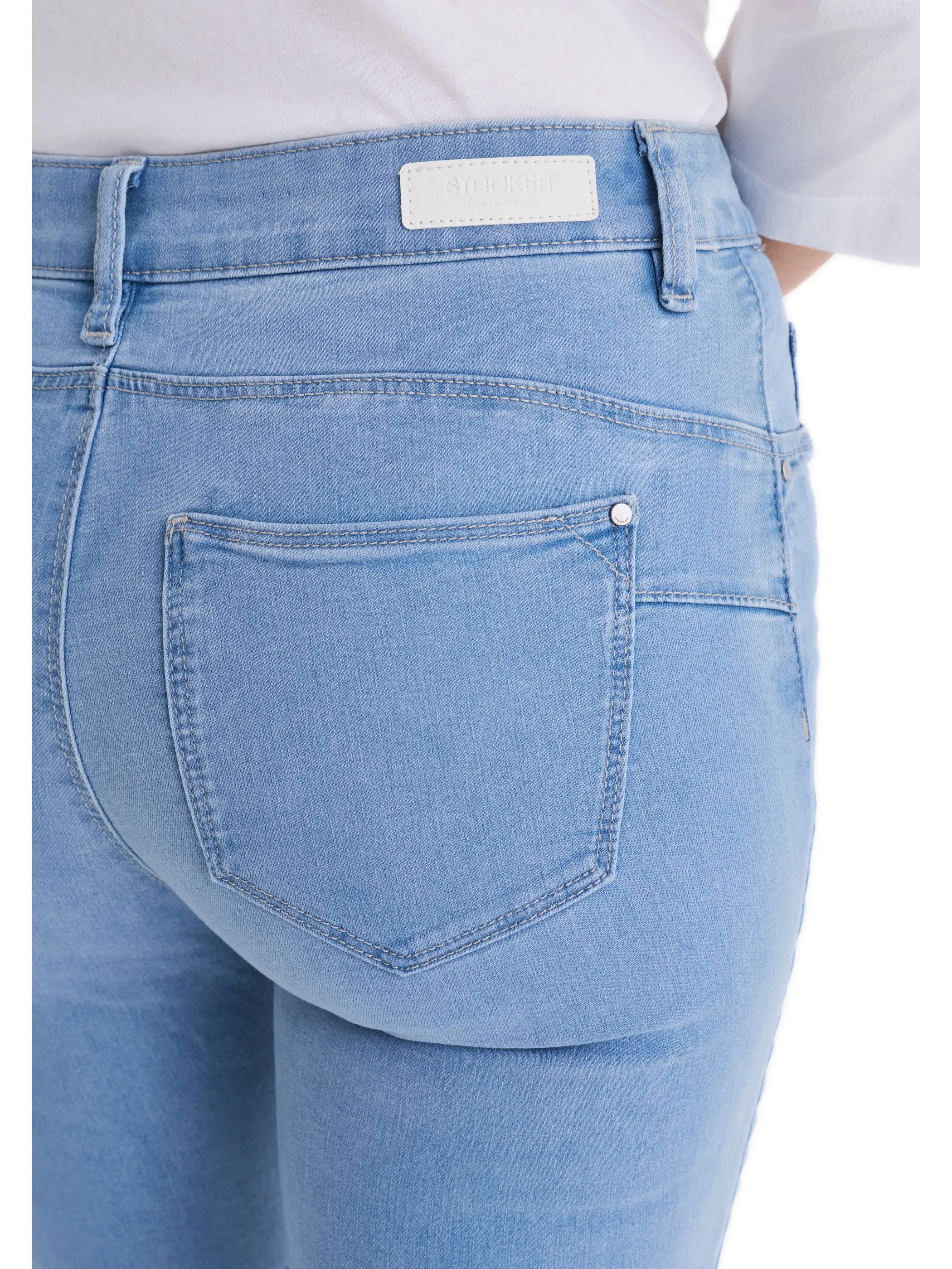 Stooker DOB 11530360007938 Da. Hosen lang, Blau 896702 7938 3