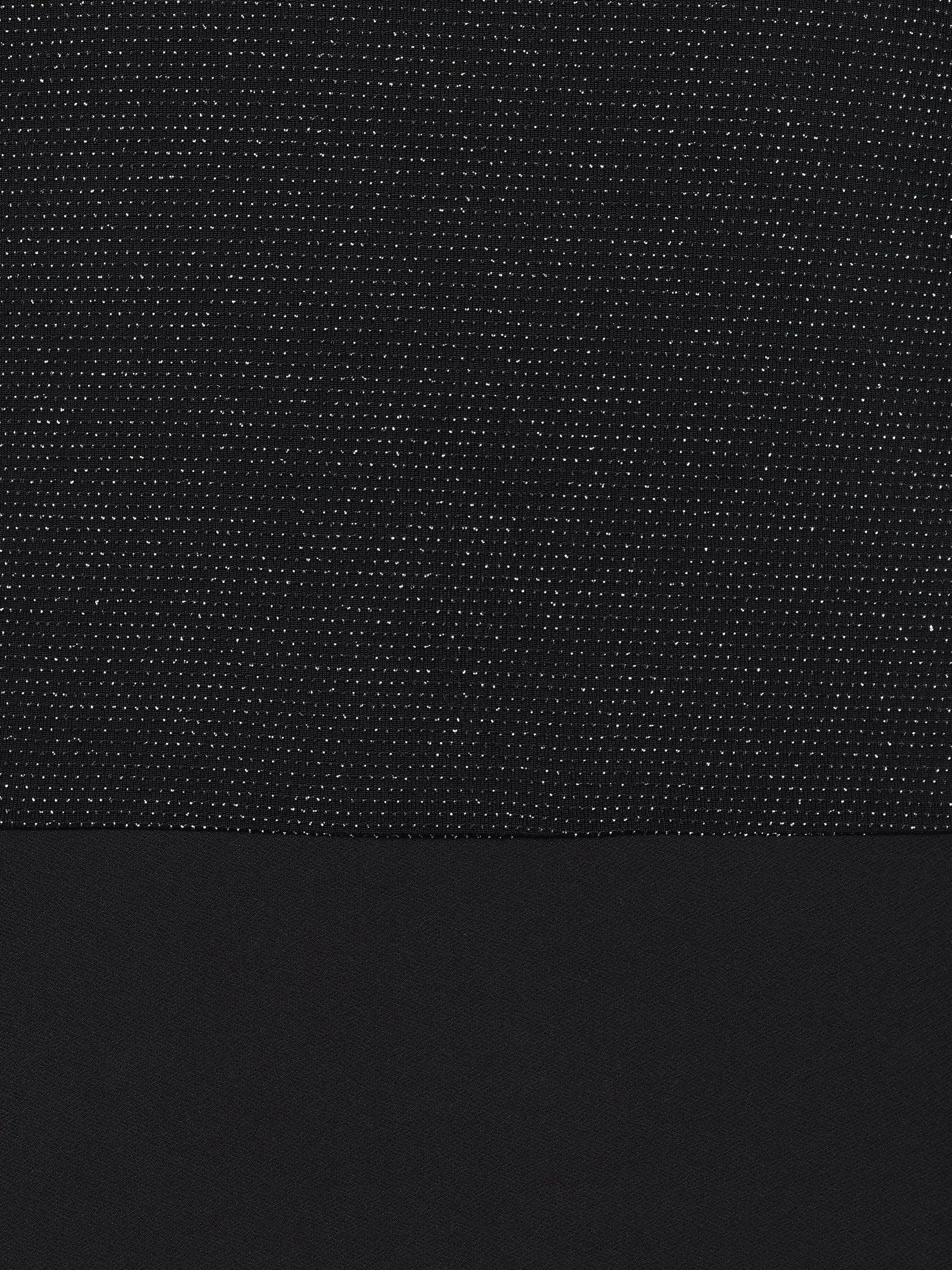 Sure Da-Shirt m. Lurexfäden, Party Schwarz 932954 BLACK 3