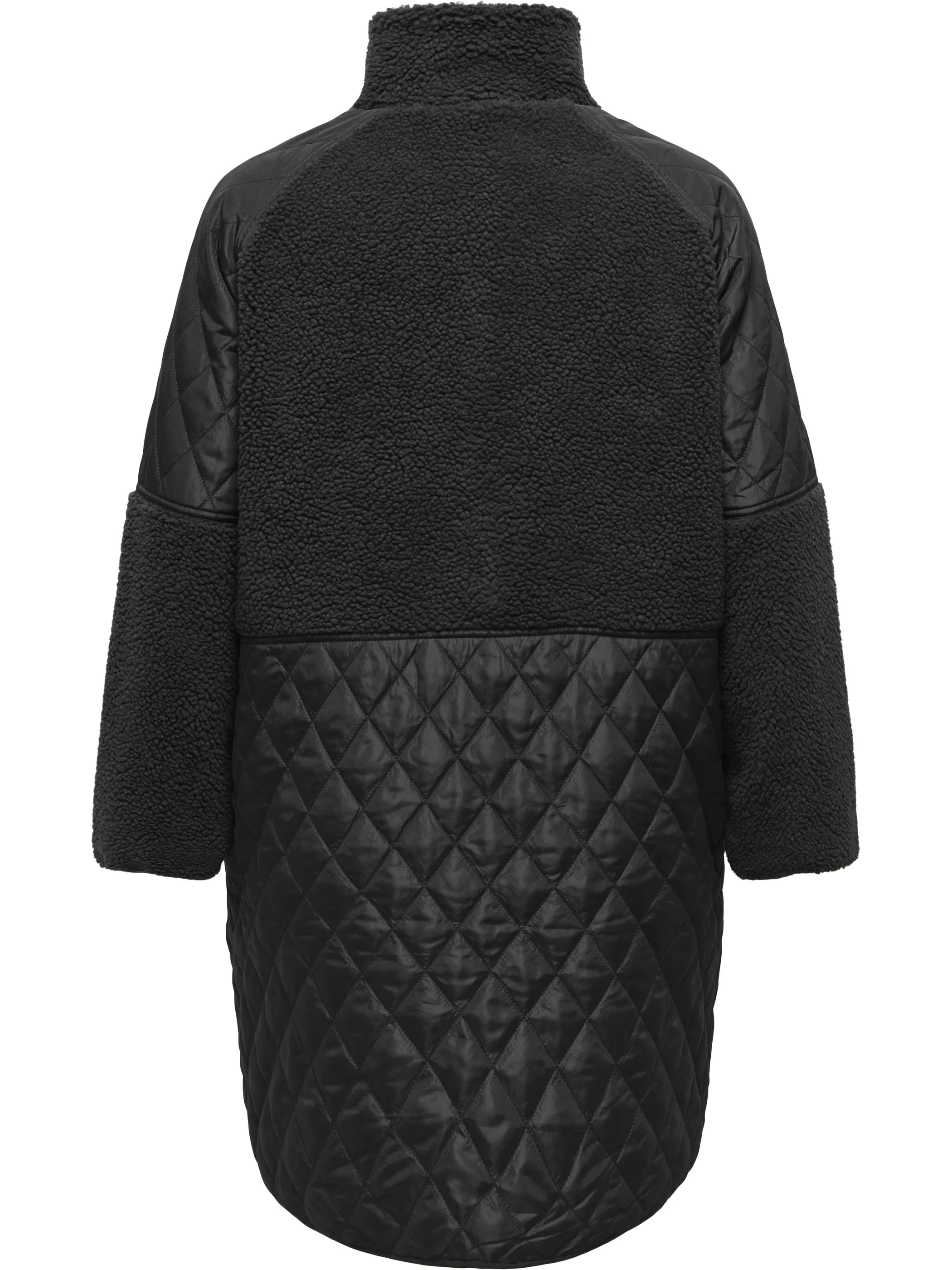 Only Carmakoma 15386272 CAROHIO QUILT MIX FLE Schwarz 931842 177911 4