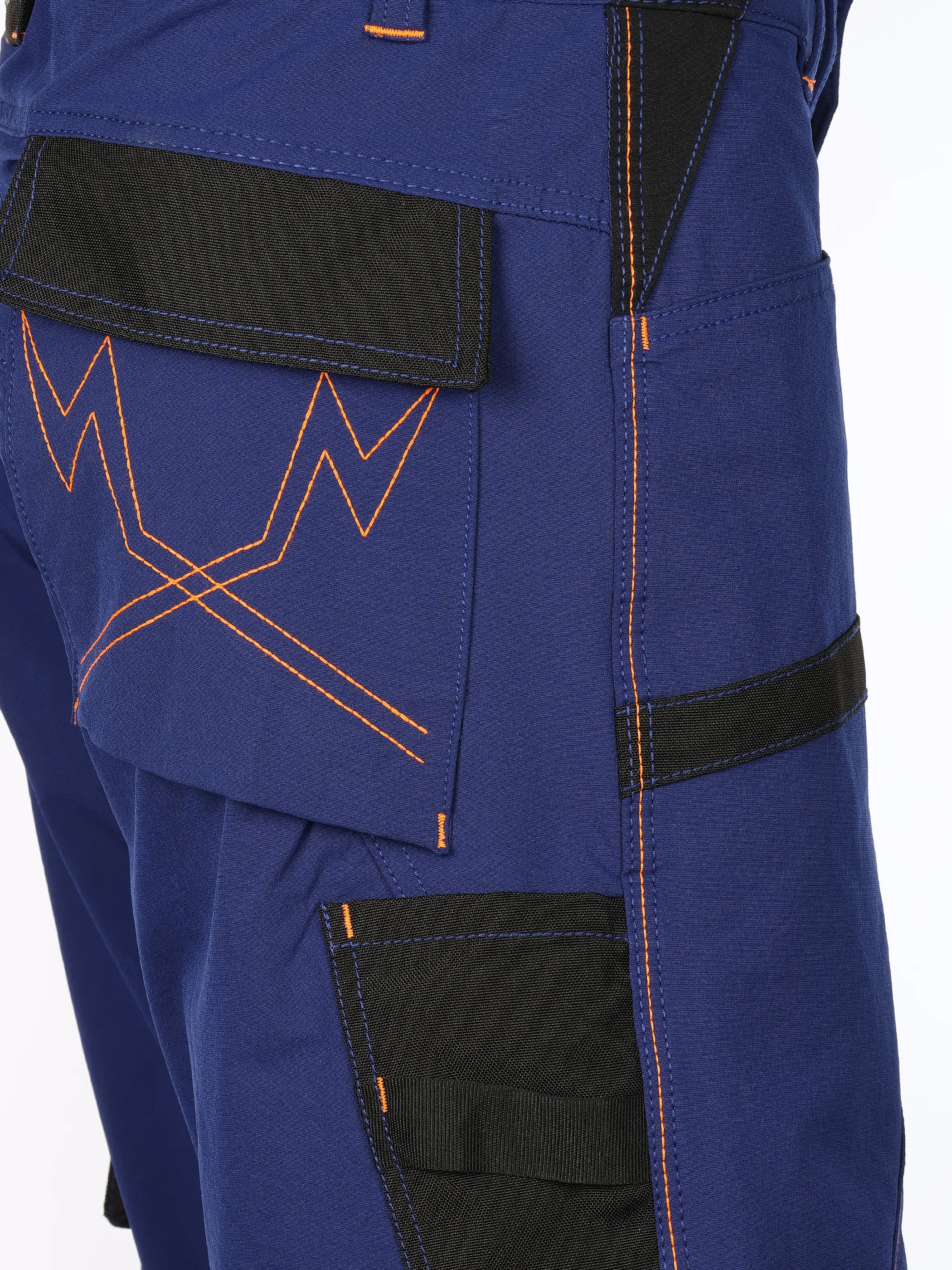 Worker He. Arbeitsshort 4-Wege Stretch Blau 906260 BLAU 4