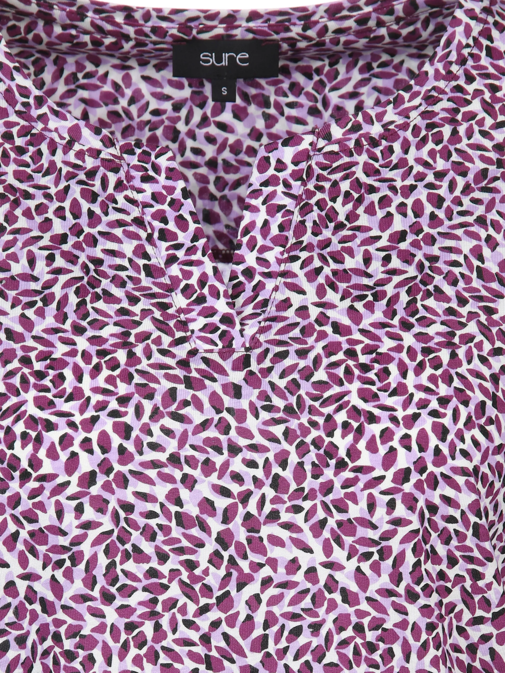 Sure Da-Shirt m. 3/4 Arm Lila 897607 FLIEDER 3