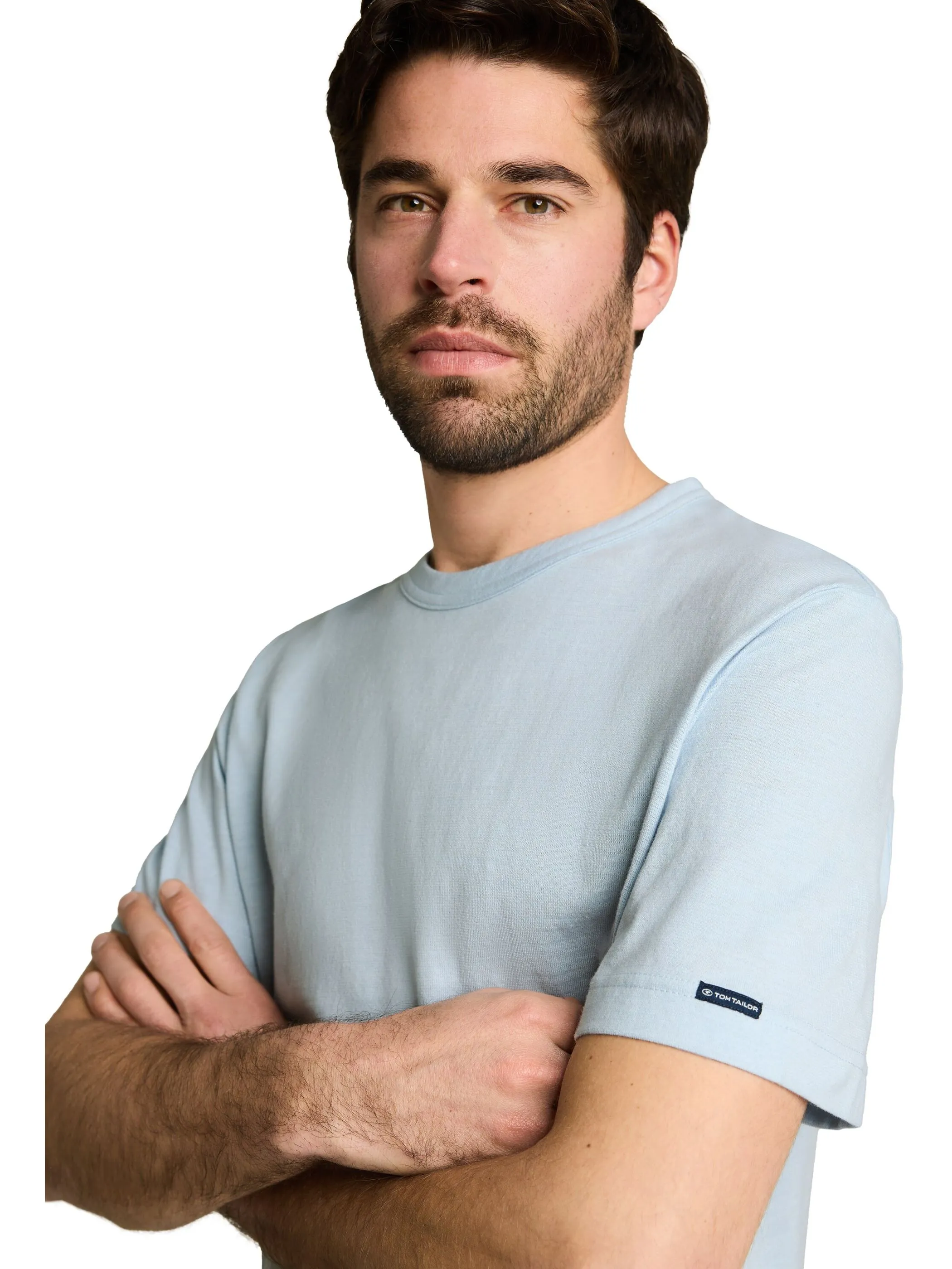Tom Tailor 1051508 fine striped t-shirt Blau 926463 40371 3