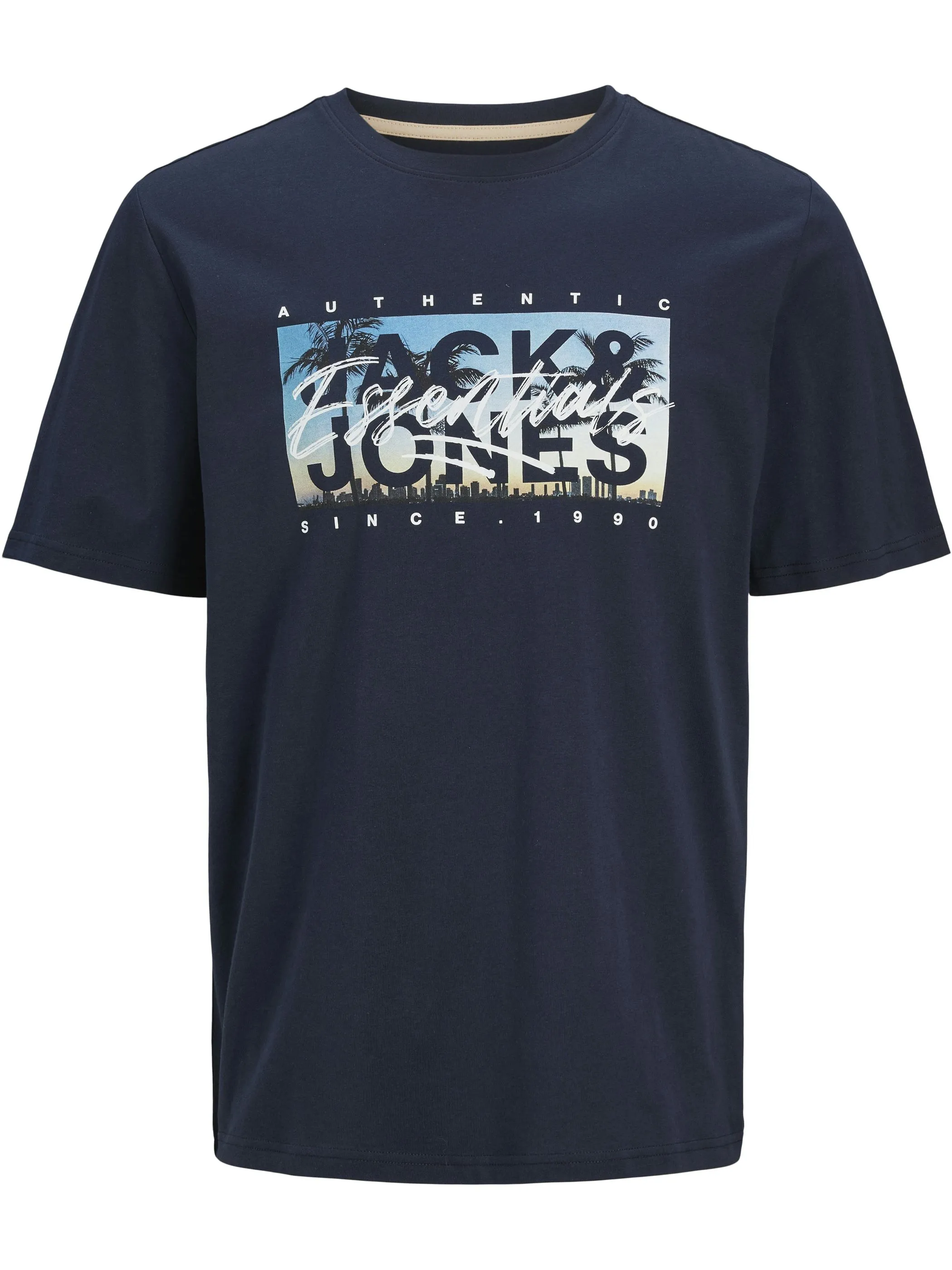 Jack Jones 12268438 JJCOLTON PHOTOPRINT T Schwarz 904466 175917 1