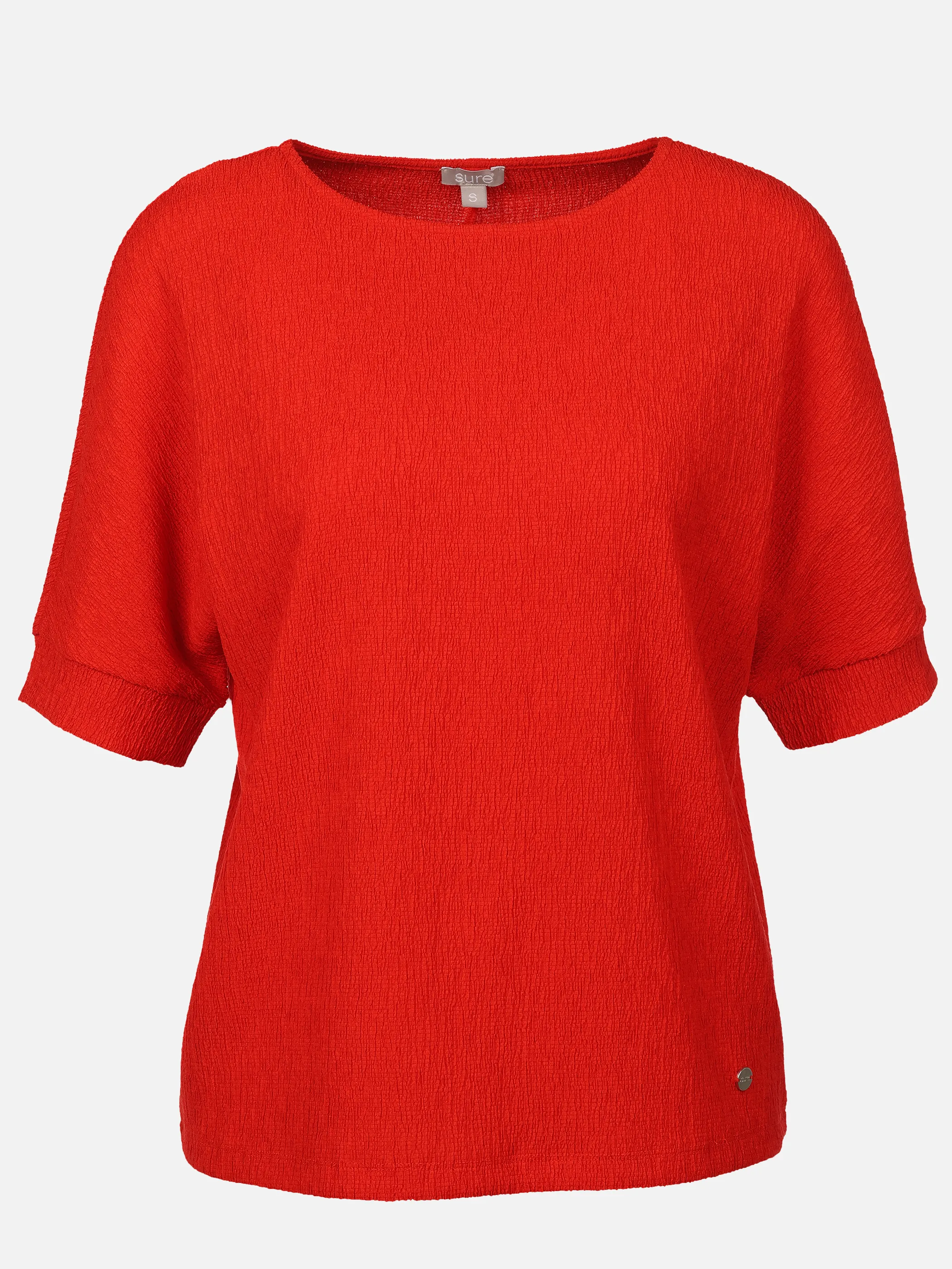 Sure Da-Crepe-Shirt Rot 926182 RED 1