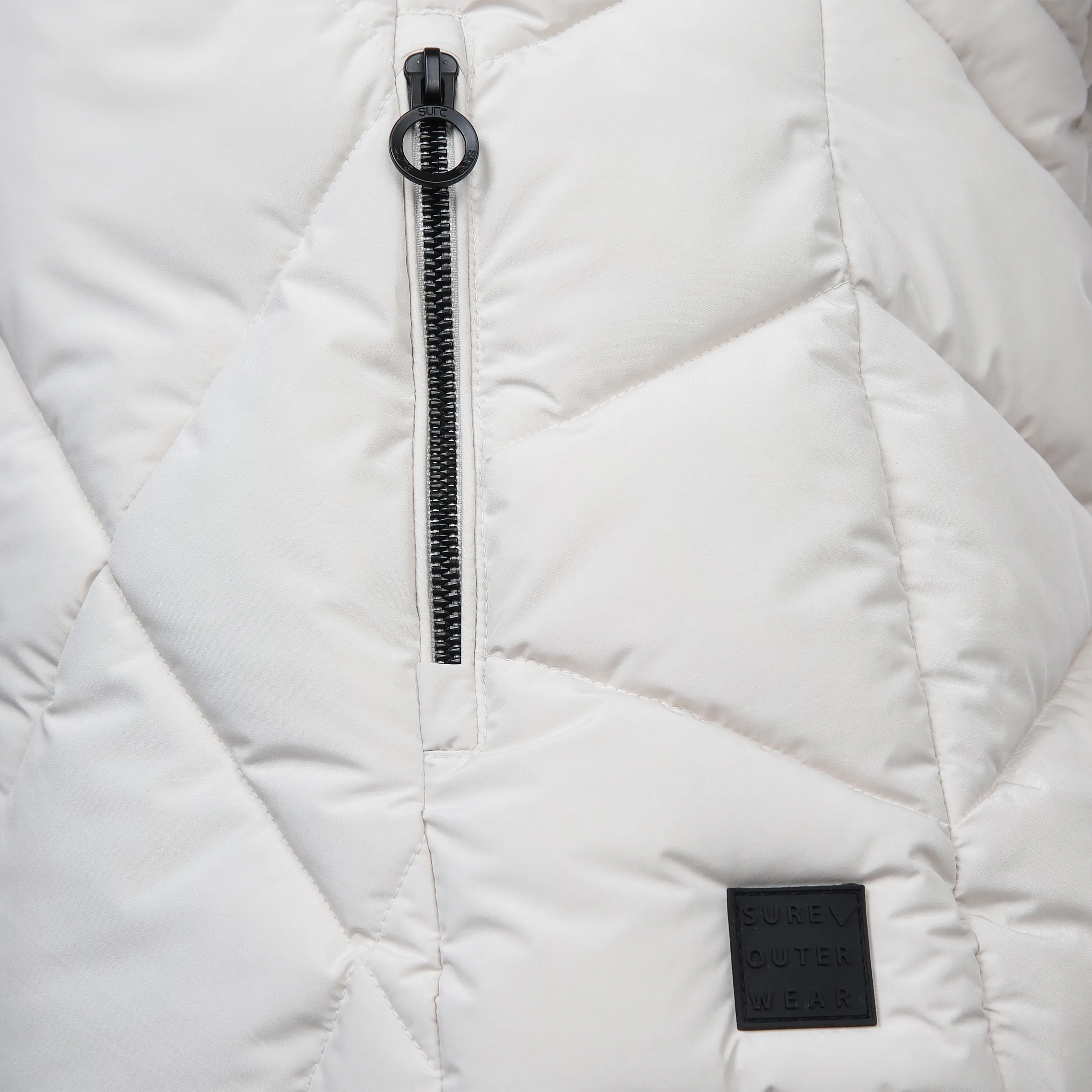 Sure Da-Steppweste Raute, sportiv Weiß 879207 KITT 3 Sure Da-Steppweste Raute, sportiv Weiß 879207 KITT 3