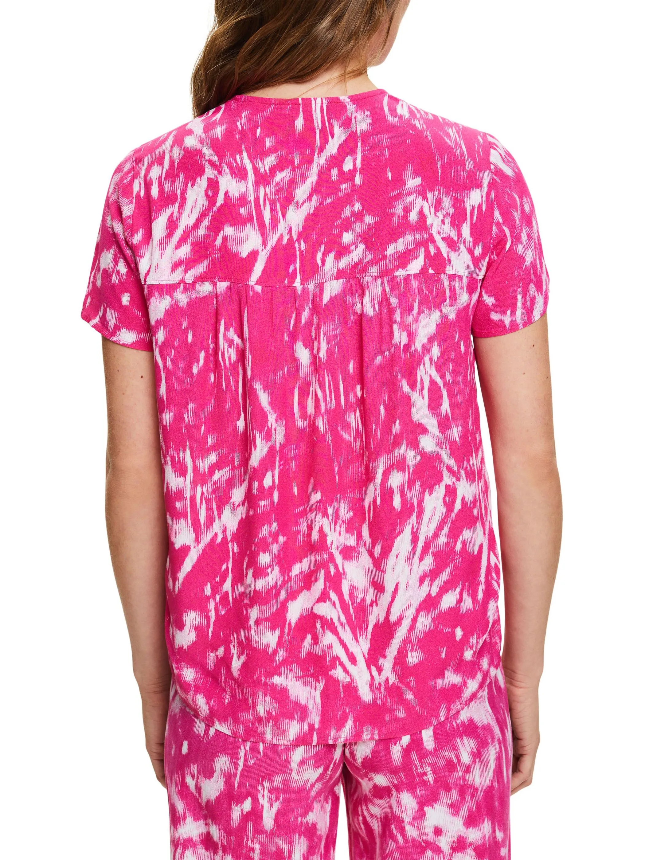 Esprit 994EE1F315 SKI/V Neck Blou Rot 893012 E616 2