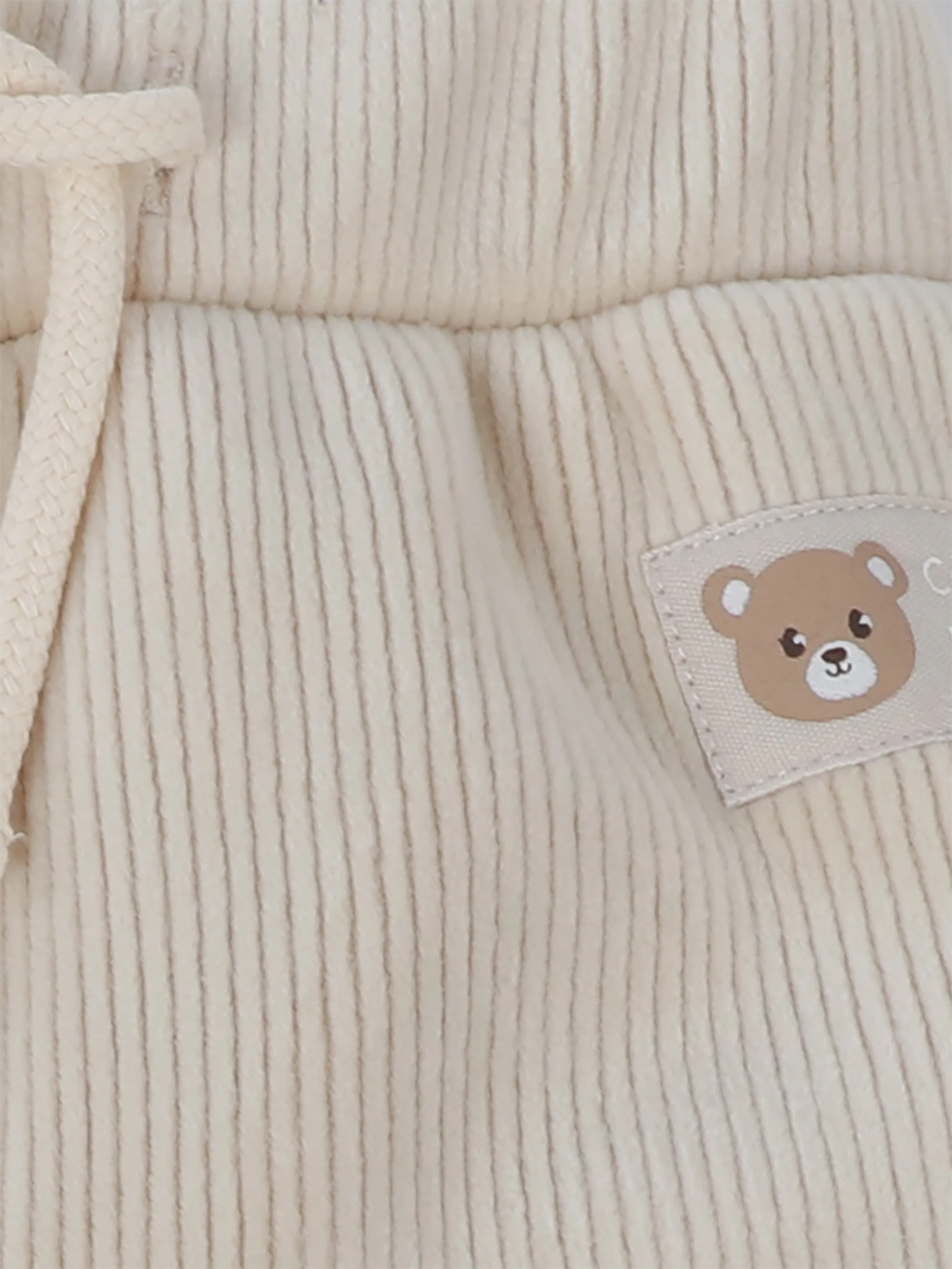Bubble Gum Baby Unisex Cord Hose in beige Beige 932428 BEIGE 3