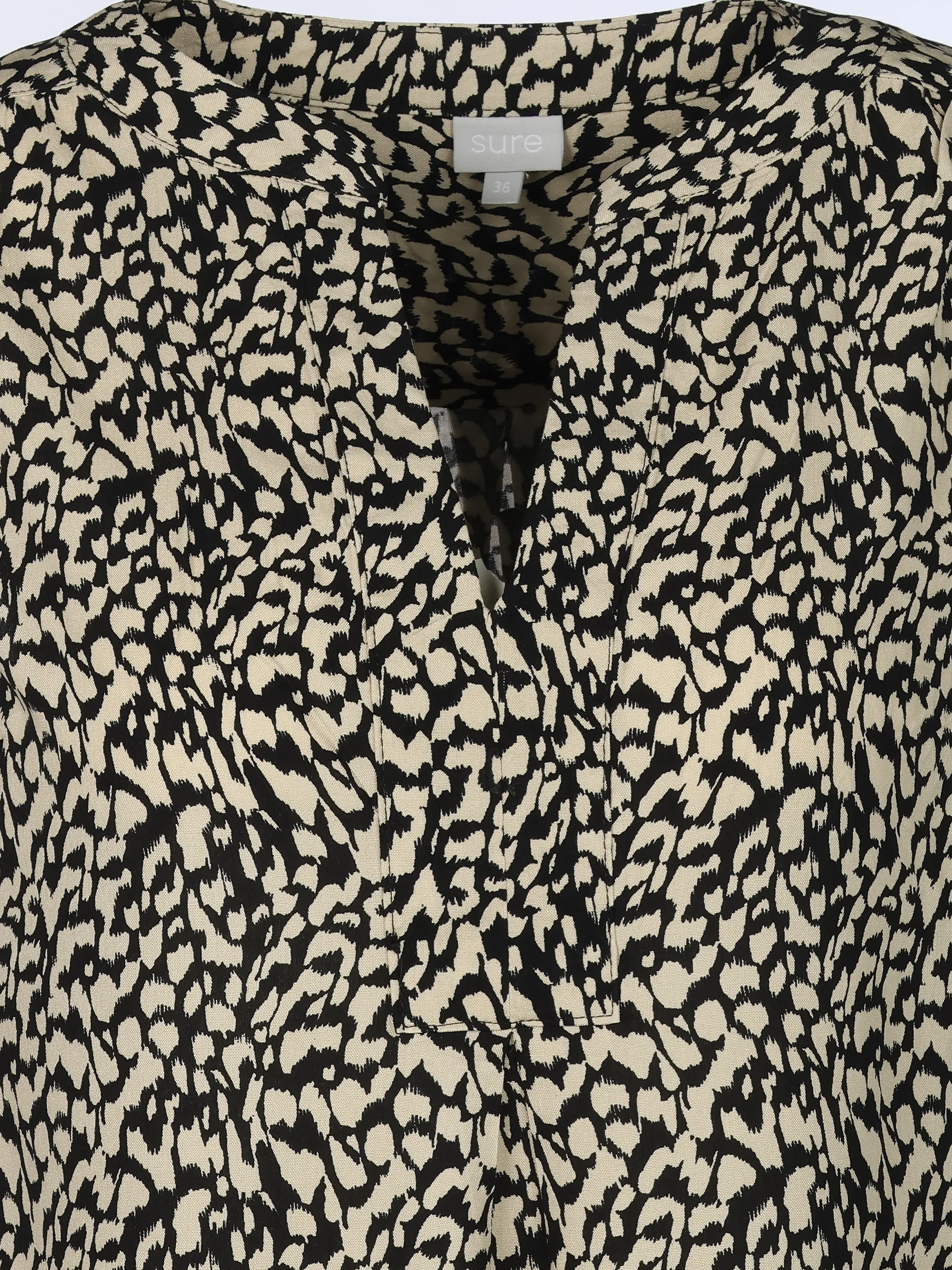 Sure Da-Kleid m. Print Schwarz 922819 BLACK 3