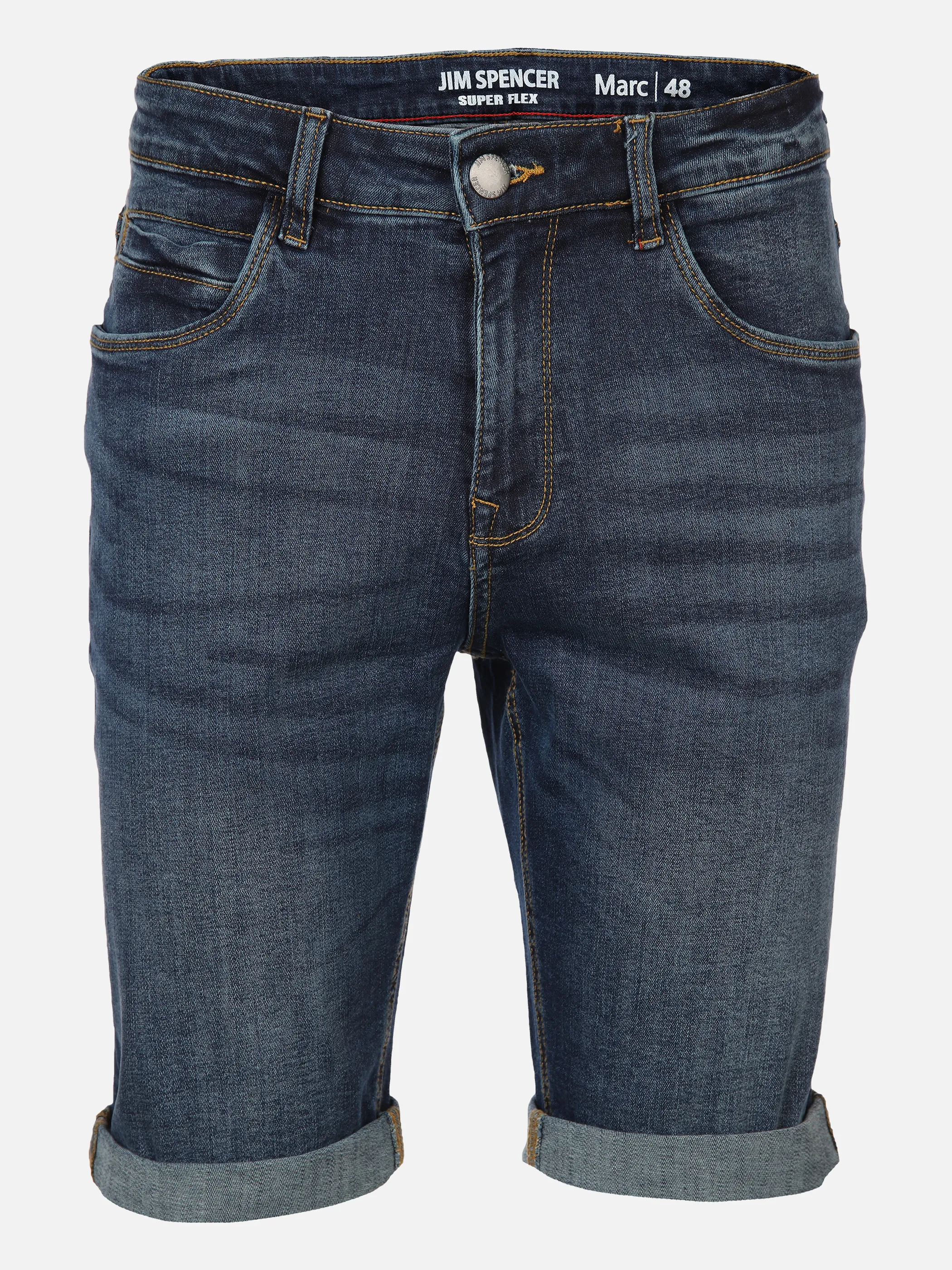 Jim Spencer He. Jeansshort 5 Pocket Blau 832291 NAVY 1 Jim Spencer He. Jeansshort 5 Pocket Blau 832291 NAVY 1