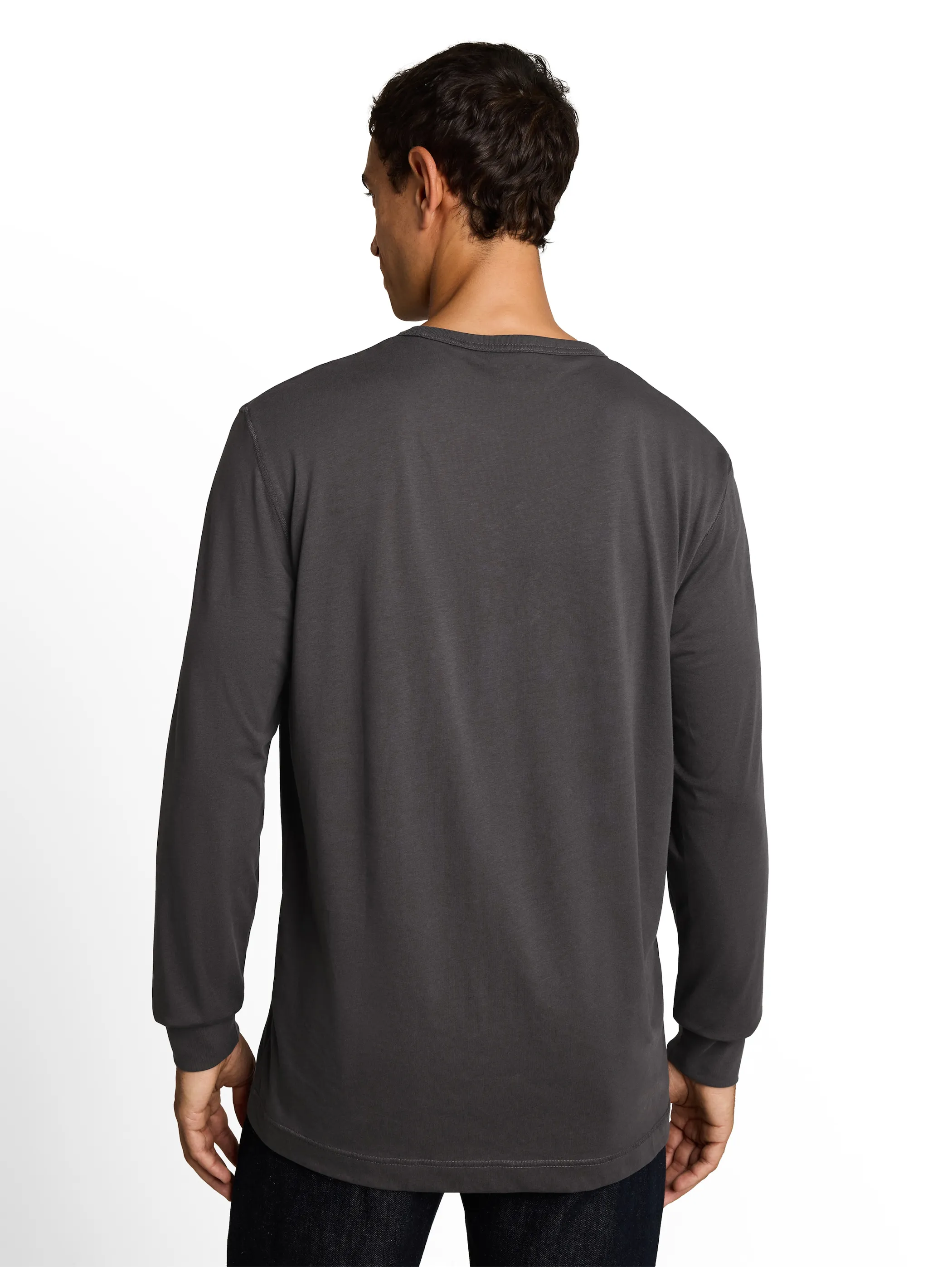 Tom Tailor 1052637 NOS basic longsleeve t-shirt Grau 934241 10899 2