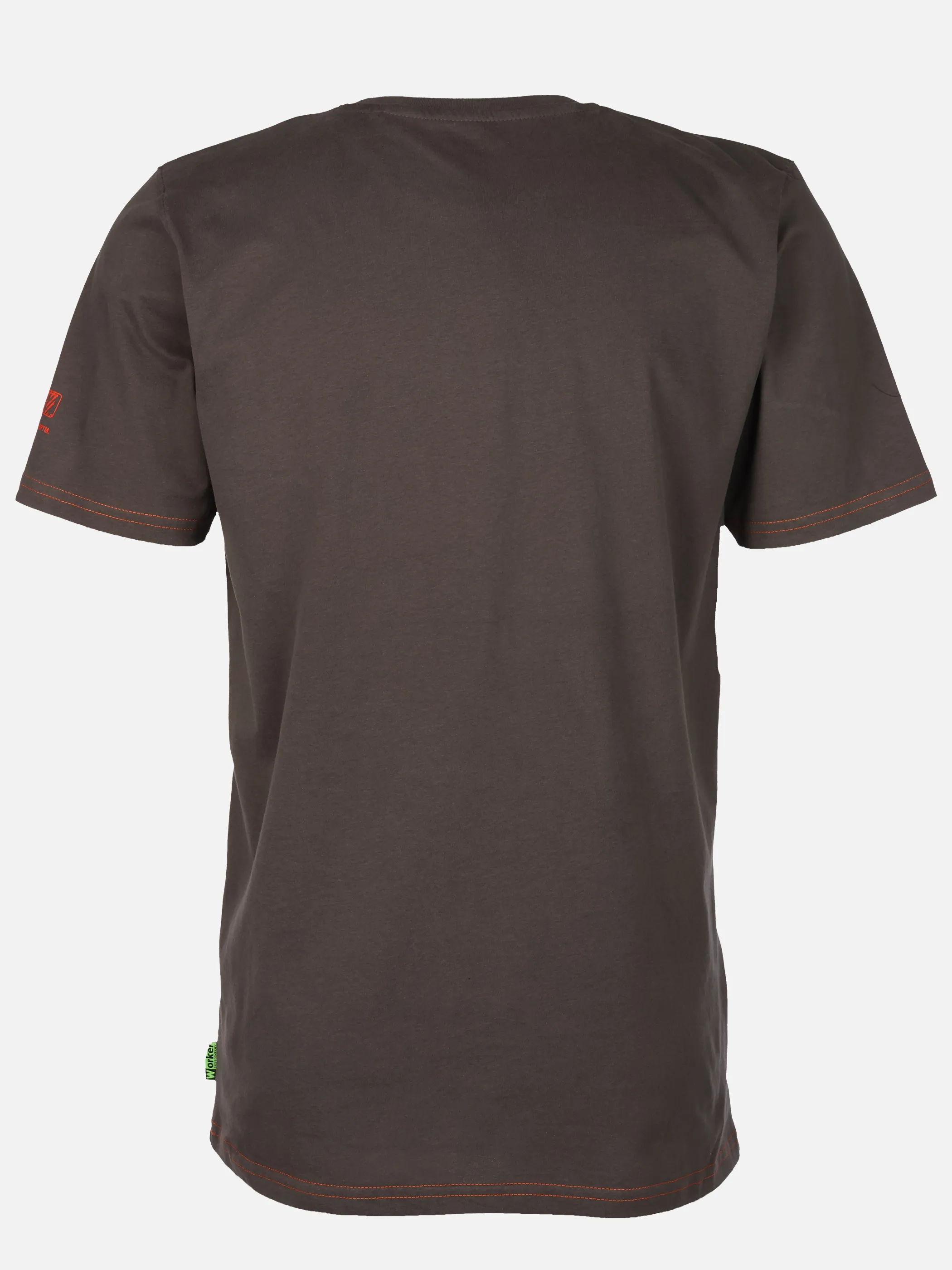 Worker He. T-Shirt 1/2 Sprüche Grau 921269 GRAPHIT 2