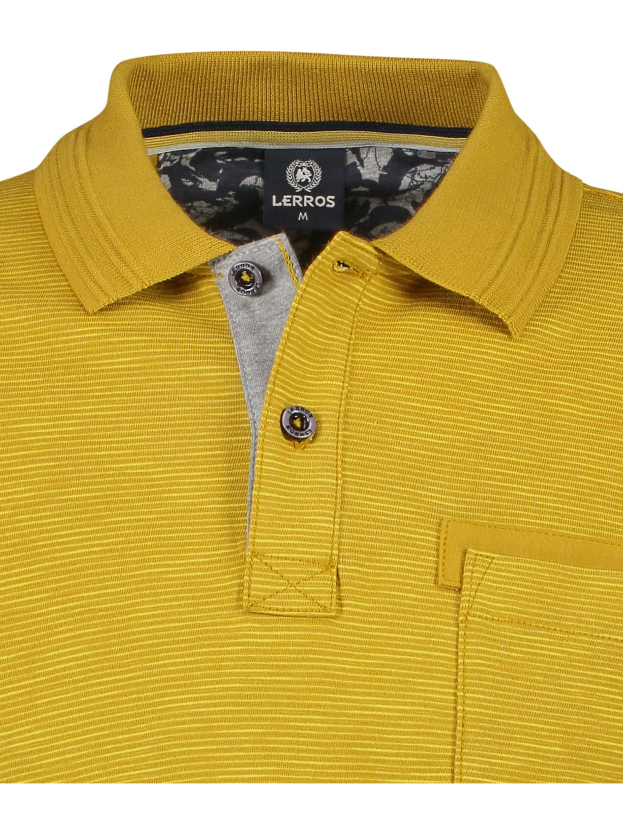 Lerros 2184220 POLO/RUGBY 1/1 ARM (MI Gelb 856331 525 3 Lerros 2184220 POLO/RUGBY 1/1 ARM (MI Gelb 856331 525 3
