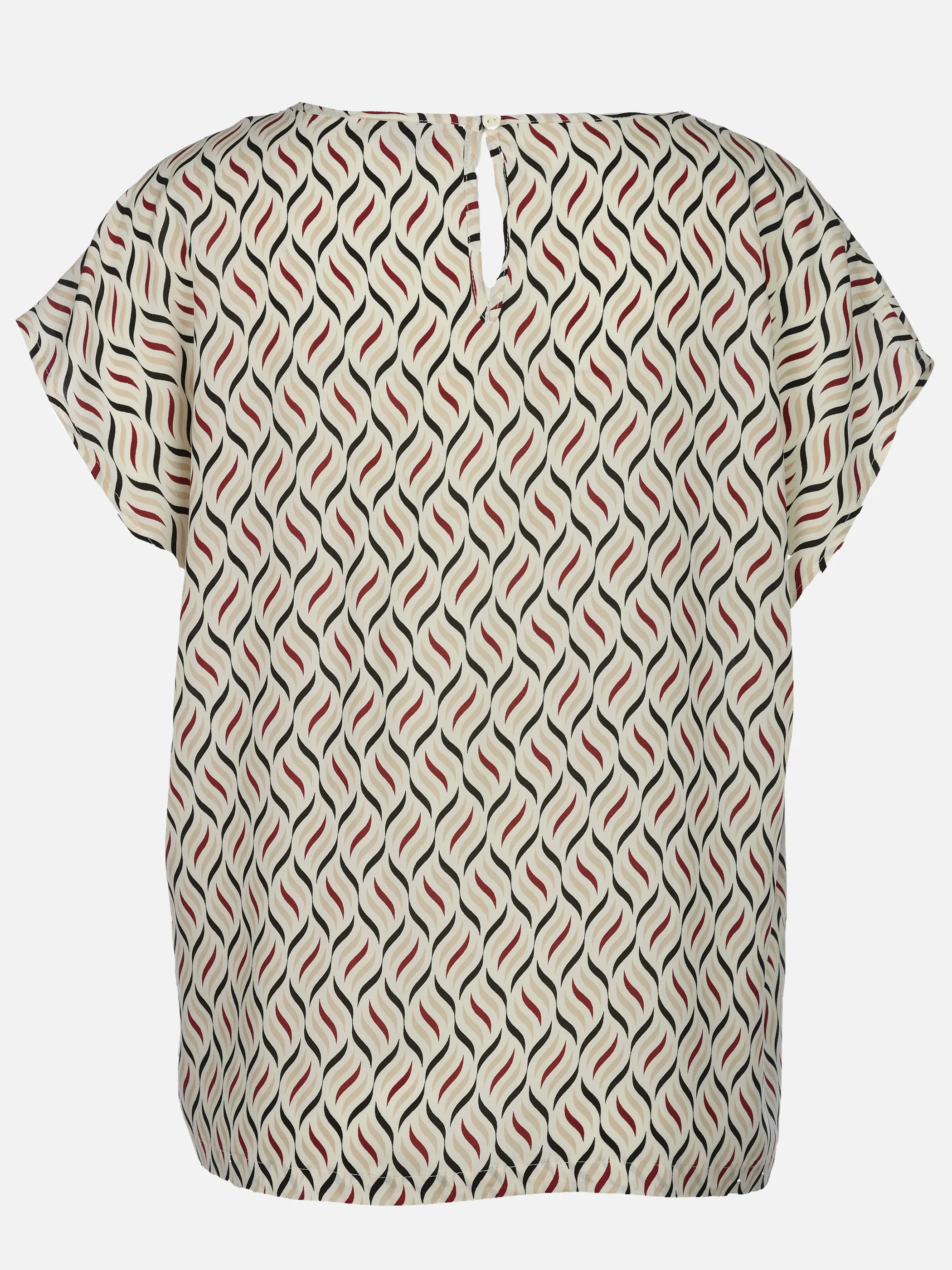 Lisa Tossa Da-Blusen-Top m. Print Rot 922452 BORDEAUX 2