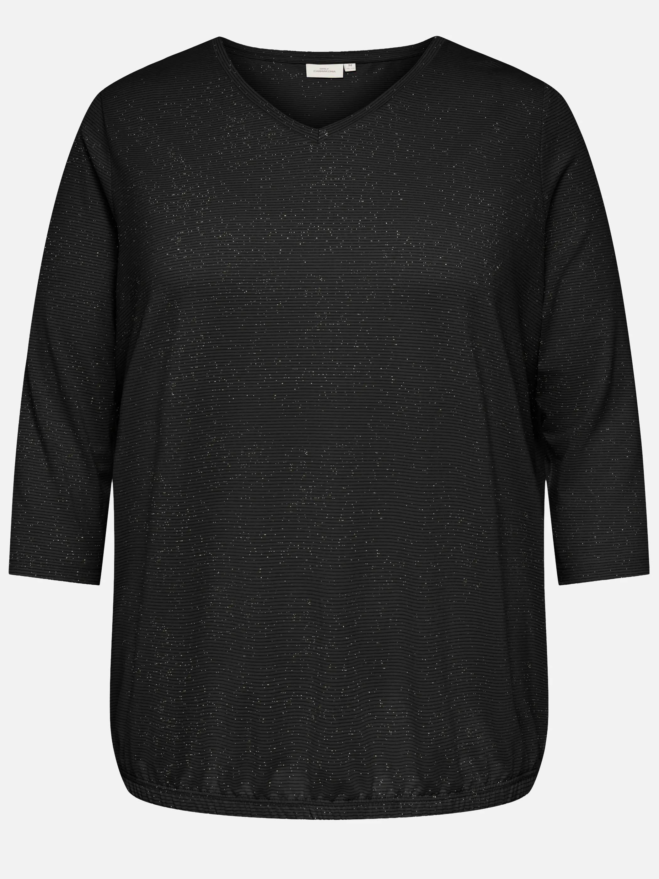Only Carmakoma 15383946 CARLINA 3/4 GLITTER V Schwarz 933789 177911002 1