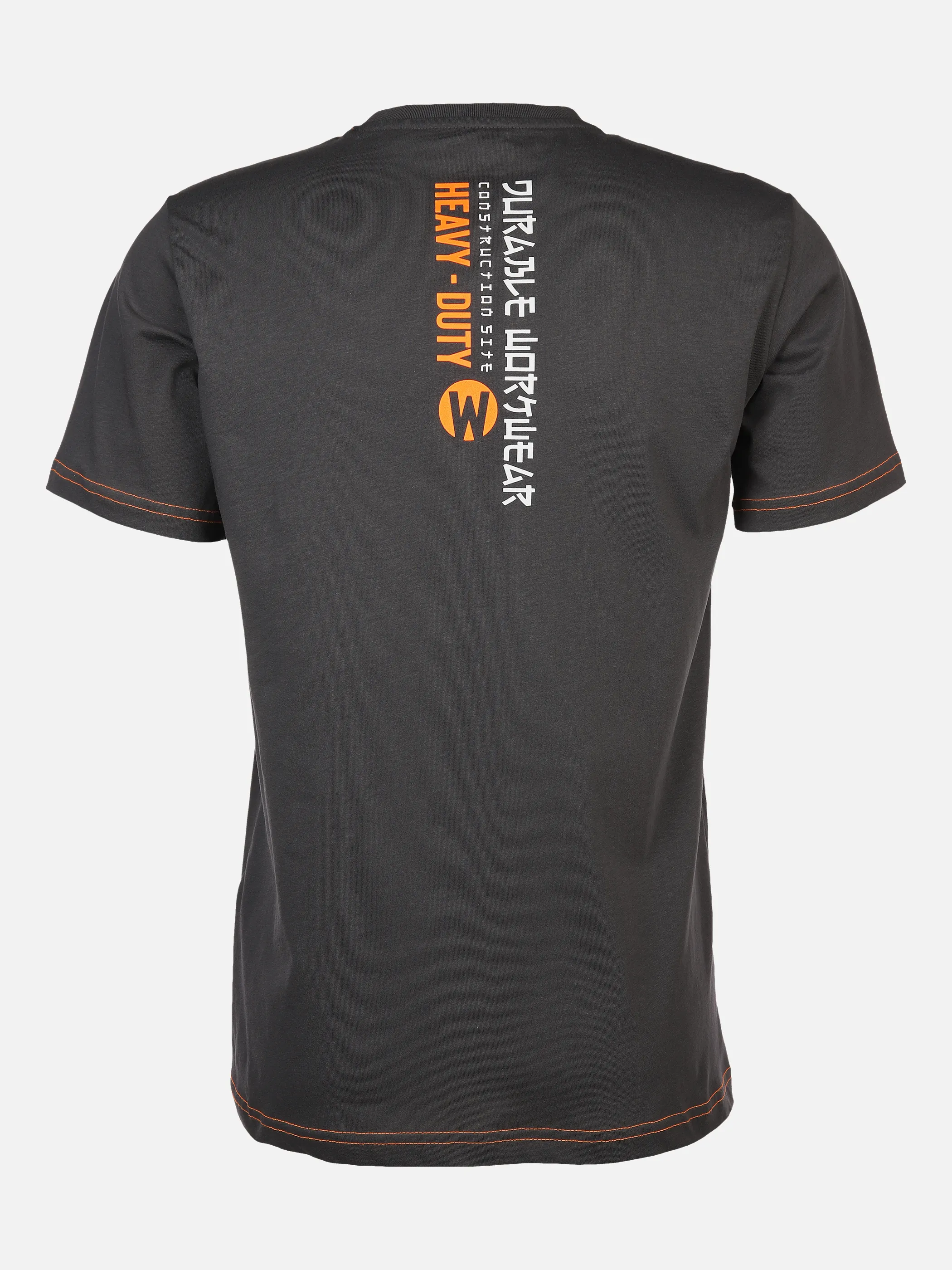 Worker He. T-Shirt 1/2 Arm print Grau 879104 GRAPHIT 2 Worker He. T-Shirt 1/2 Arm print Grau 879104 GRAPHIT 2