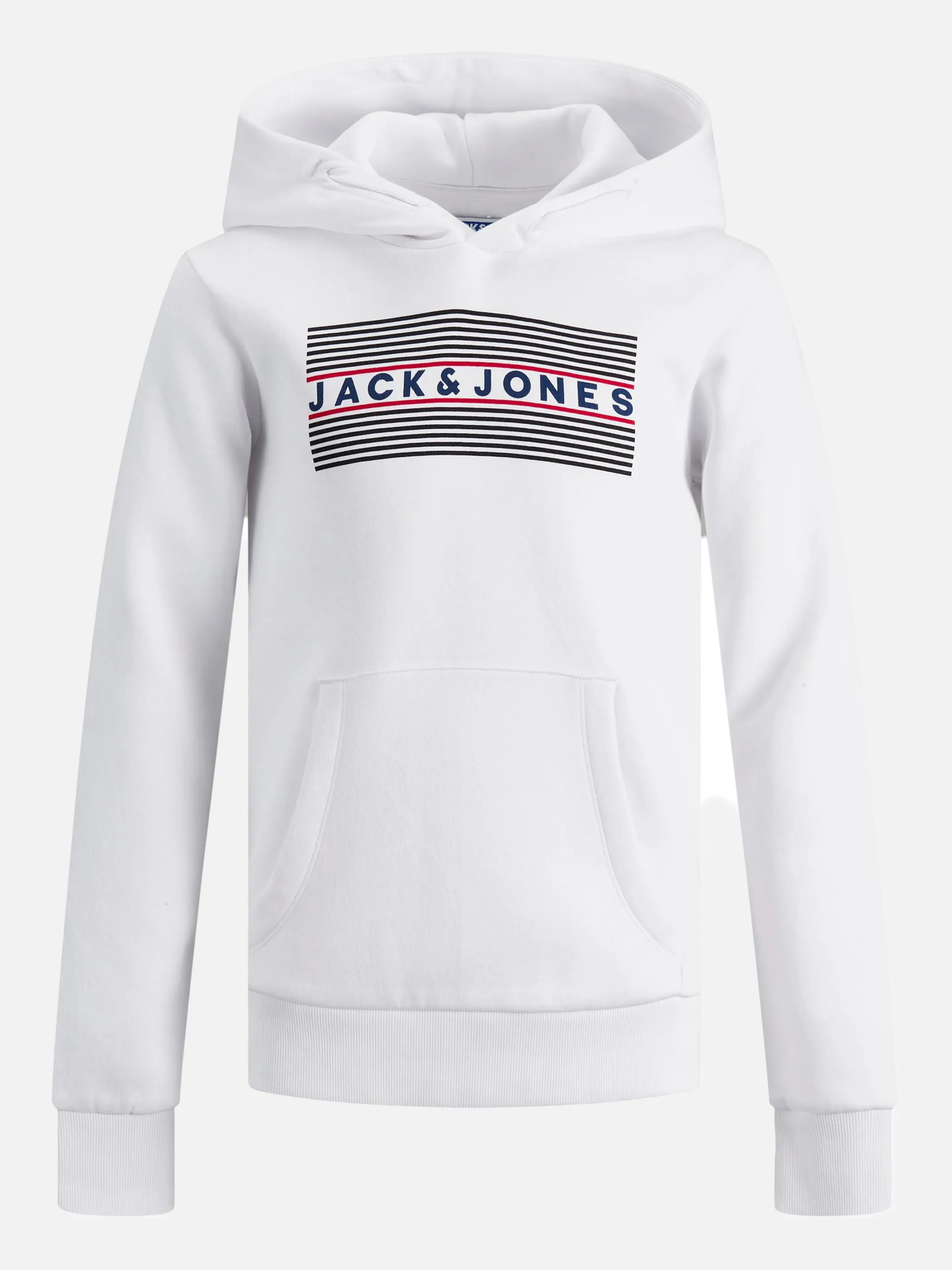 Jack&Jones Junior 12152841 JJECORP LOGO SWEAT HO Weiß 847246 178074008 1