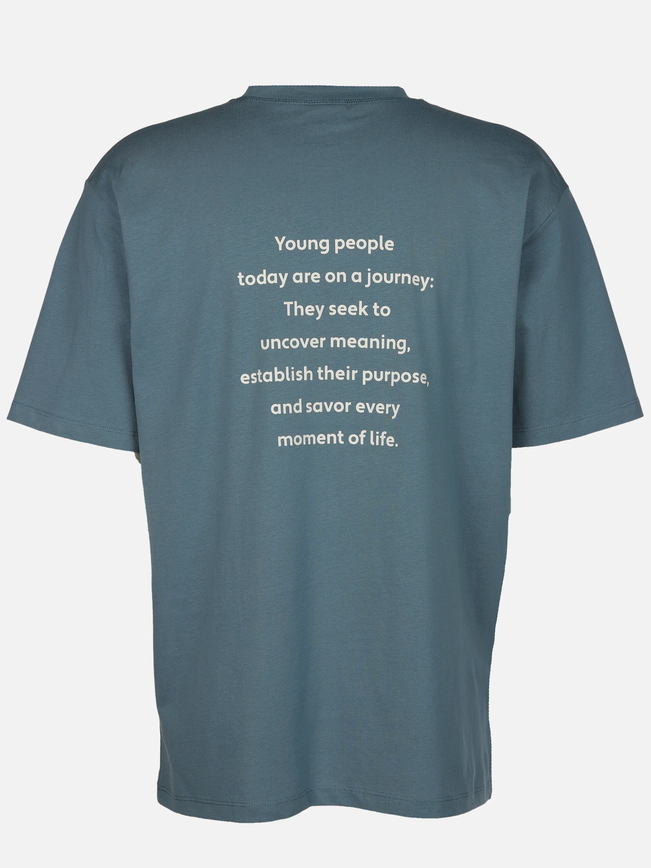 IX-O YF-He T-Shirt Blau 908148 MID BLUE 2 IX-O YF-He T-Shirt Blau 908148 MID BLUE 2