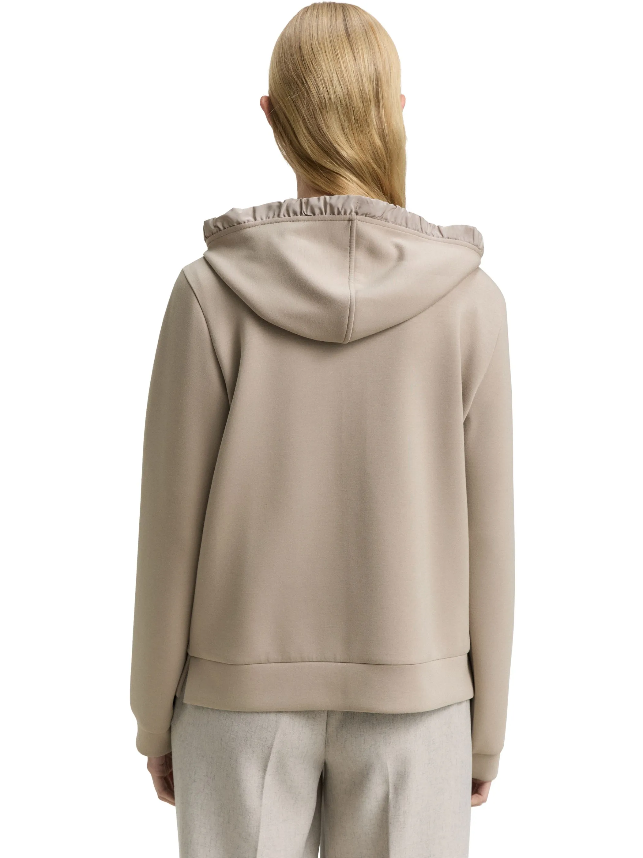 Tom Tailor 1048293 NOS Sweatjacket with hood Beige 914541 32208 2