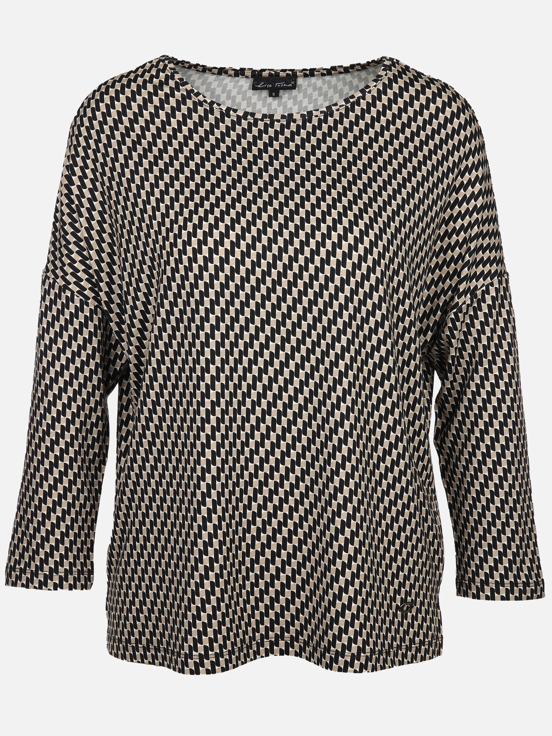 Lisa Tossa Da-Print-Shirt Weiß 901208 OFF/SW/CA 1