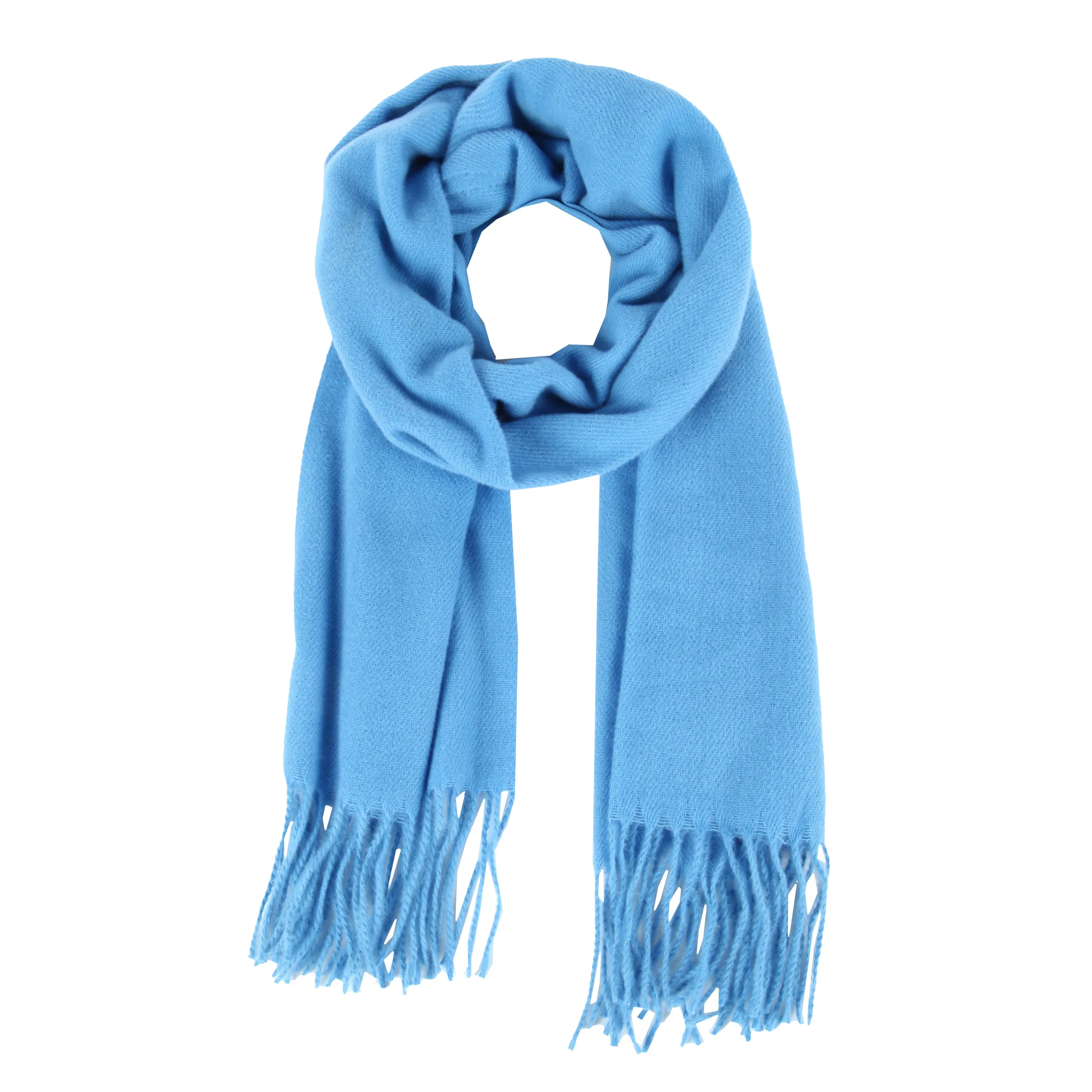 Sure Da-Schal m. Fransen Blau 881741 BLUE 1 Sure Da-Schal m. Fransen Blau 881741 BLUE 1