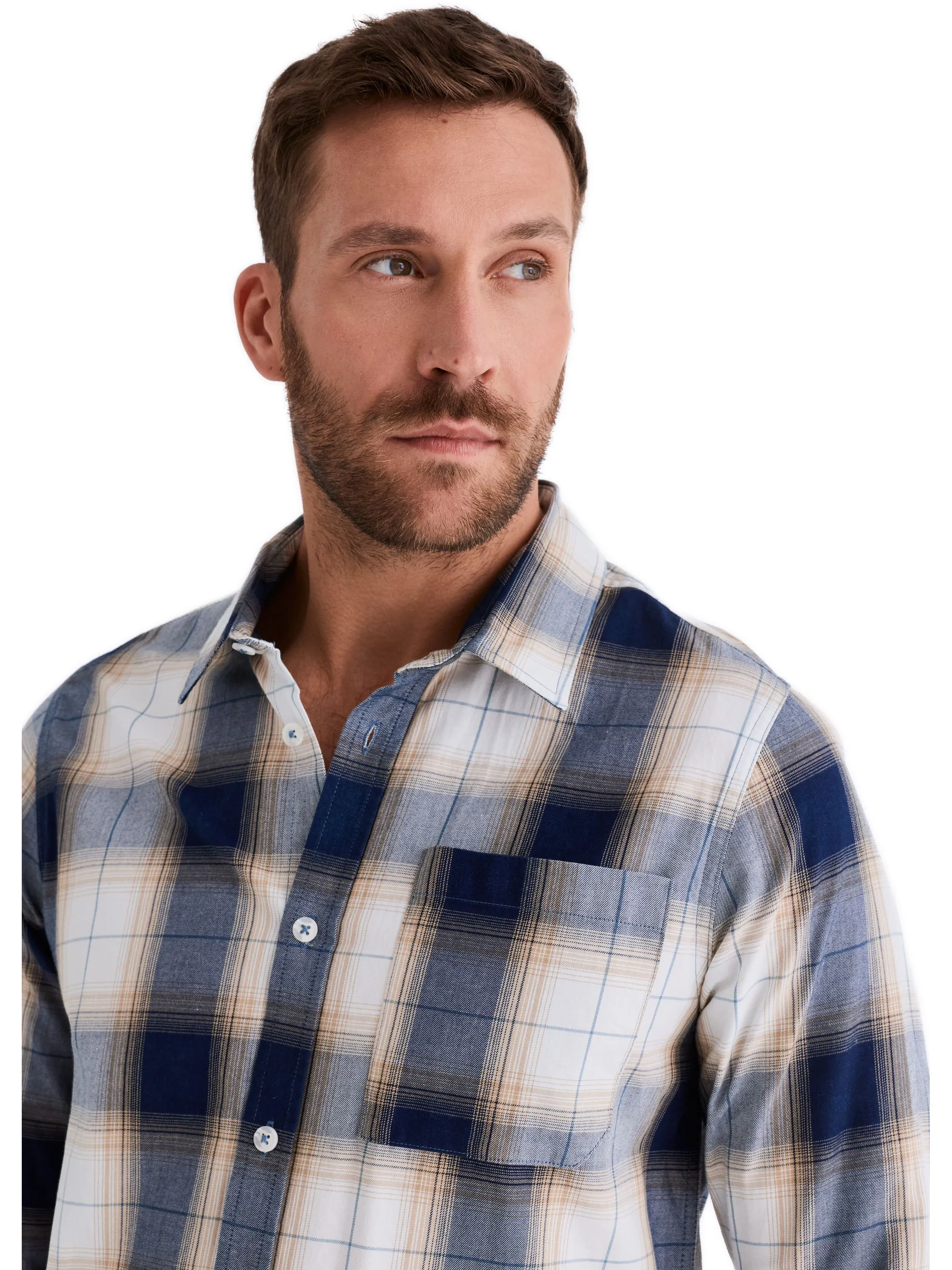 HERO by John Medoox 73102300009111 He. Bluse/Hemd, Blau 928376 9111 3