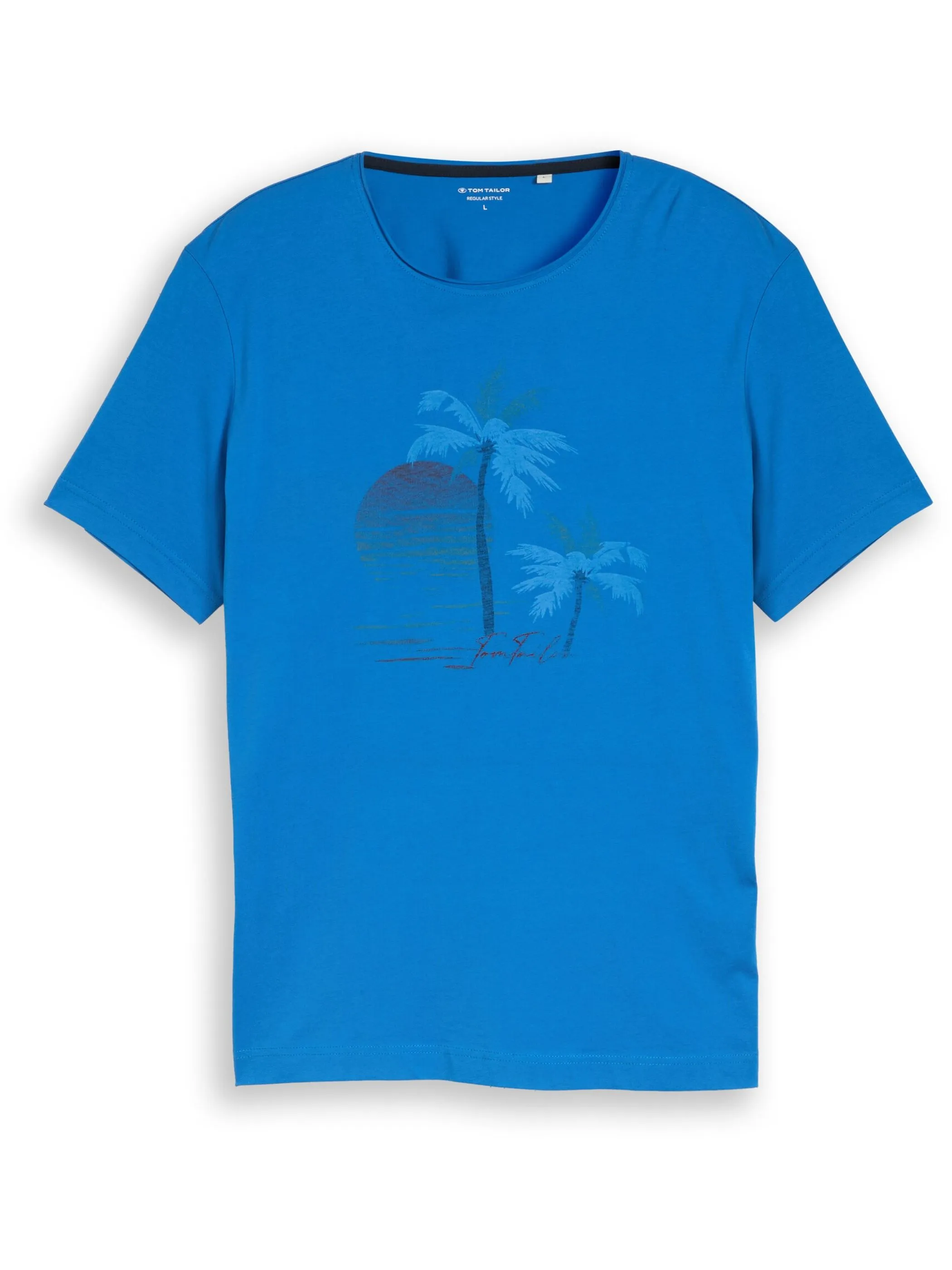 Tom Tailor 1051500 printed t-shirt Blau 926460 40139 5