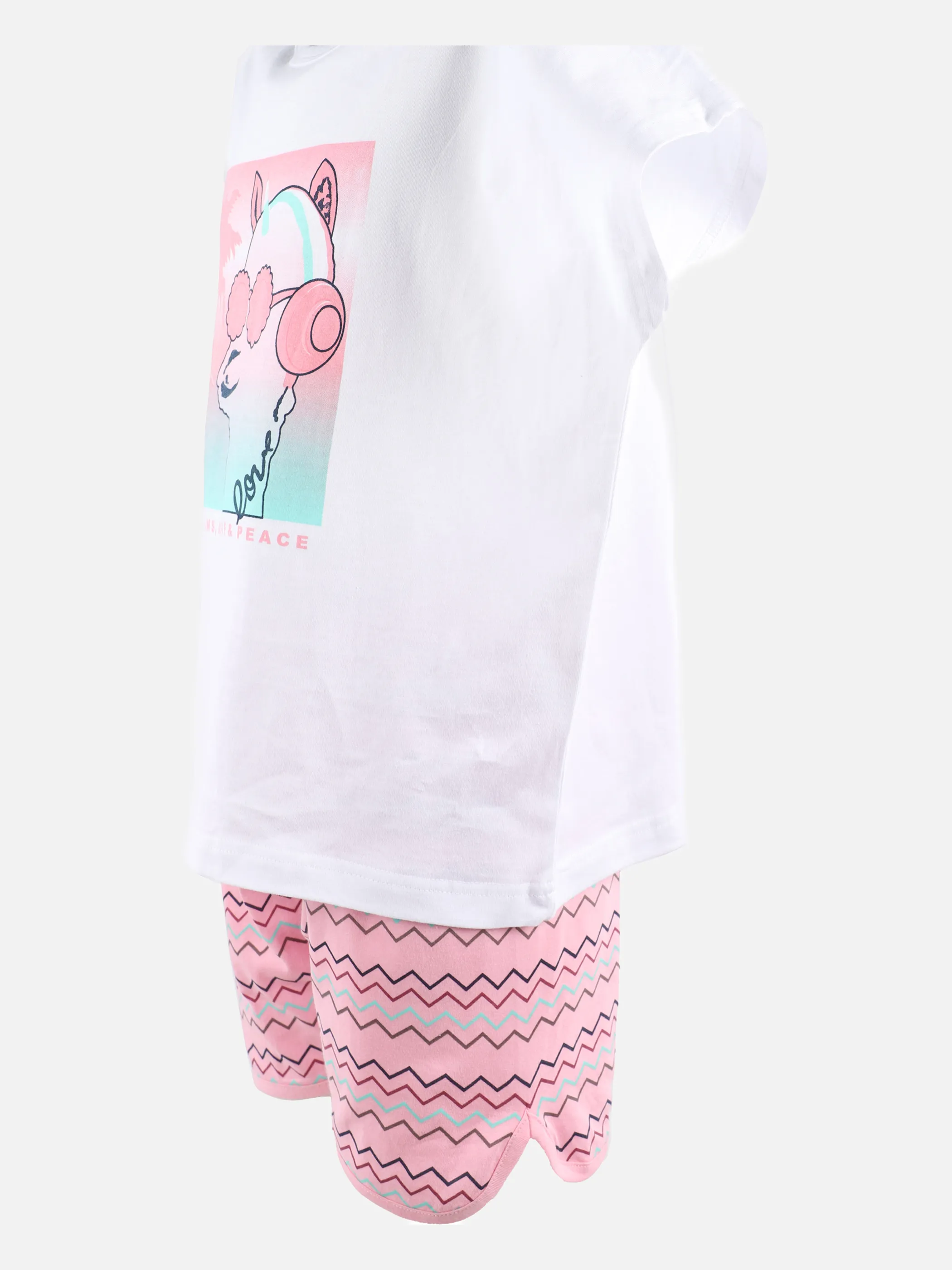 Stop + Go TG Schlafshorty Shirt 1/2 Arm Weiß 873692 WHITE/MINT 4 Stop + Go TG Schlafshorty Shirt 1/2 Arm Weiß 873692 WHITE/MINT 4