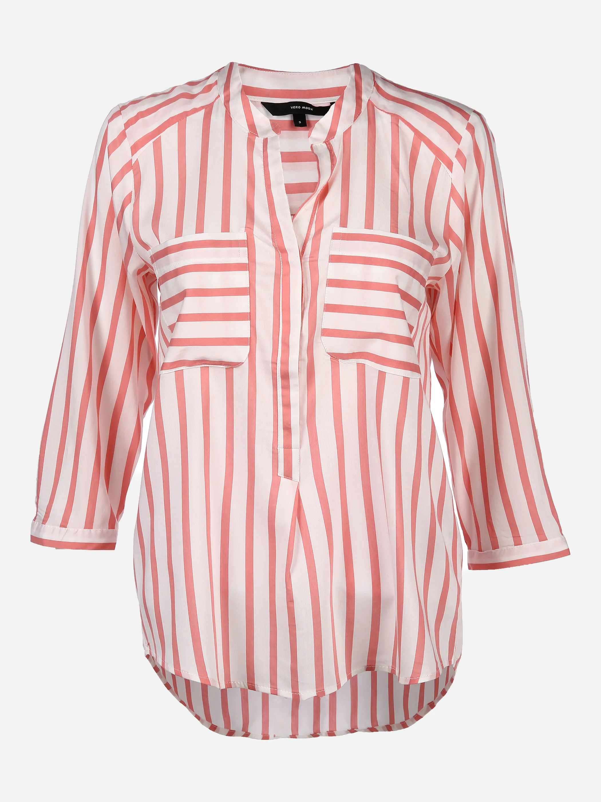 Vero Moda 10168581 VMERIKA STRIPE 3/4 SH Weiß 760046 175598026 1 Vero Moda 10168581 VMERIKA STRIPE 3/4 SH Weiß 760046 175598026 1