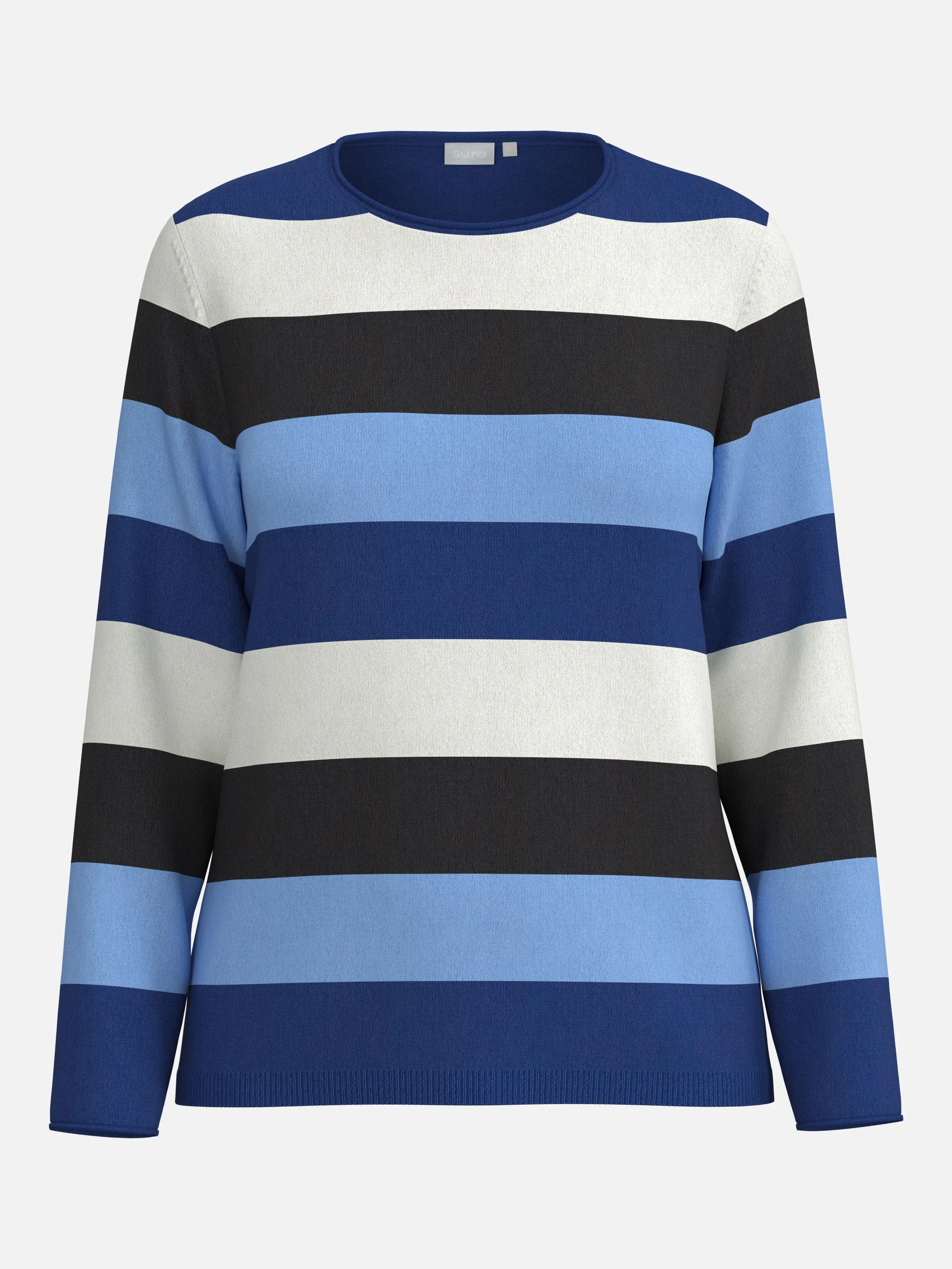 Sure Da-Pullover RH Streifen CL Blau 930041 BLUE 1
