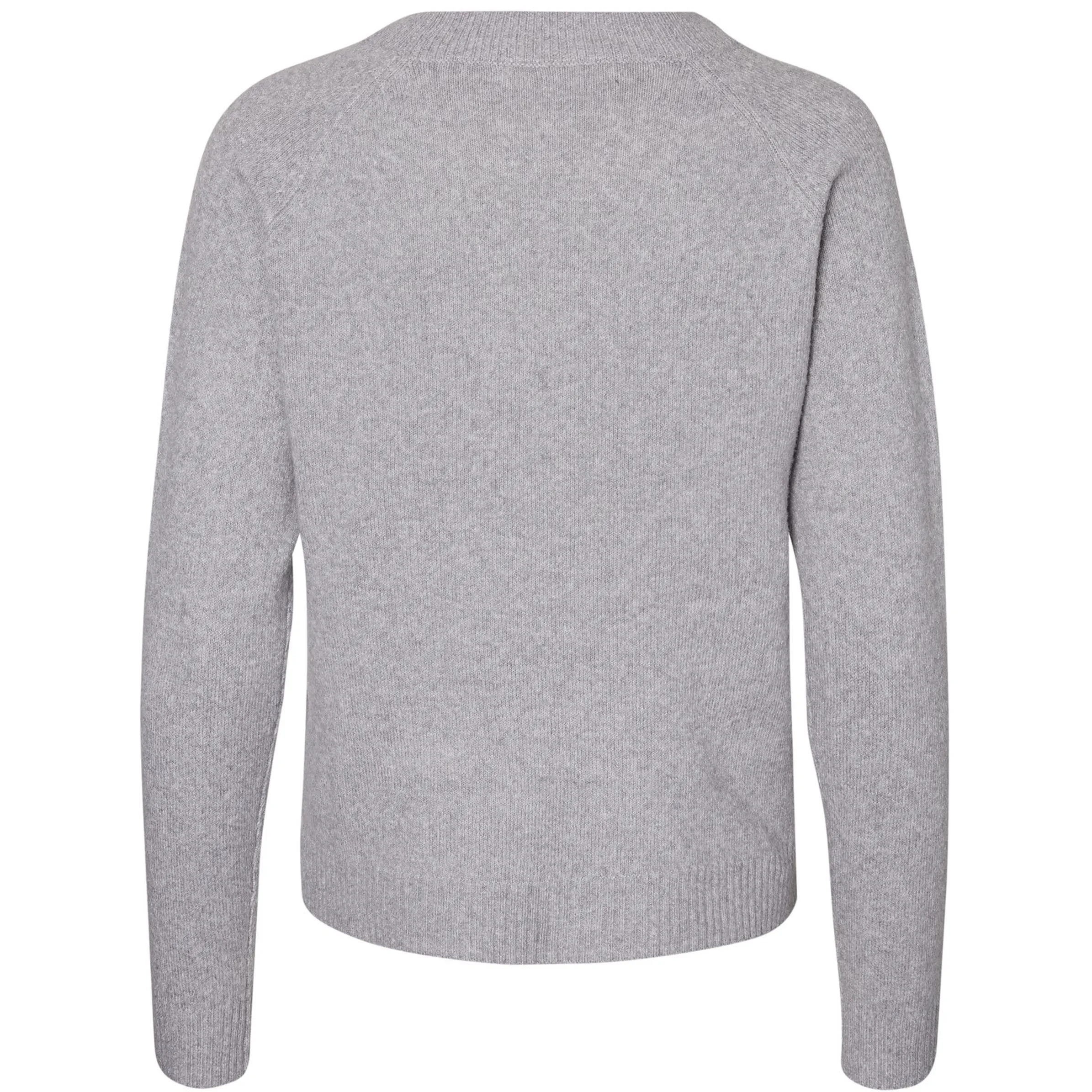 Vero Moda 10201022 VMDOFFY LS O-NECK BLO Grau 790647 178994 2