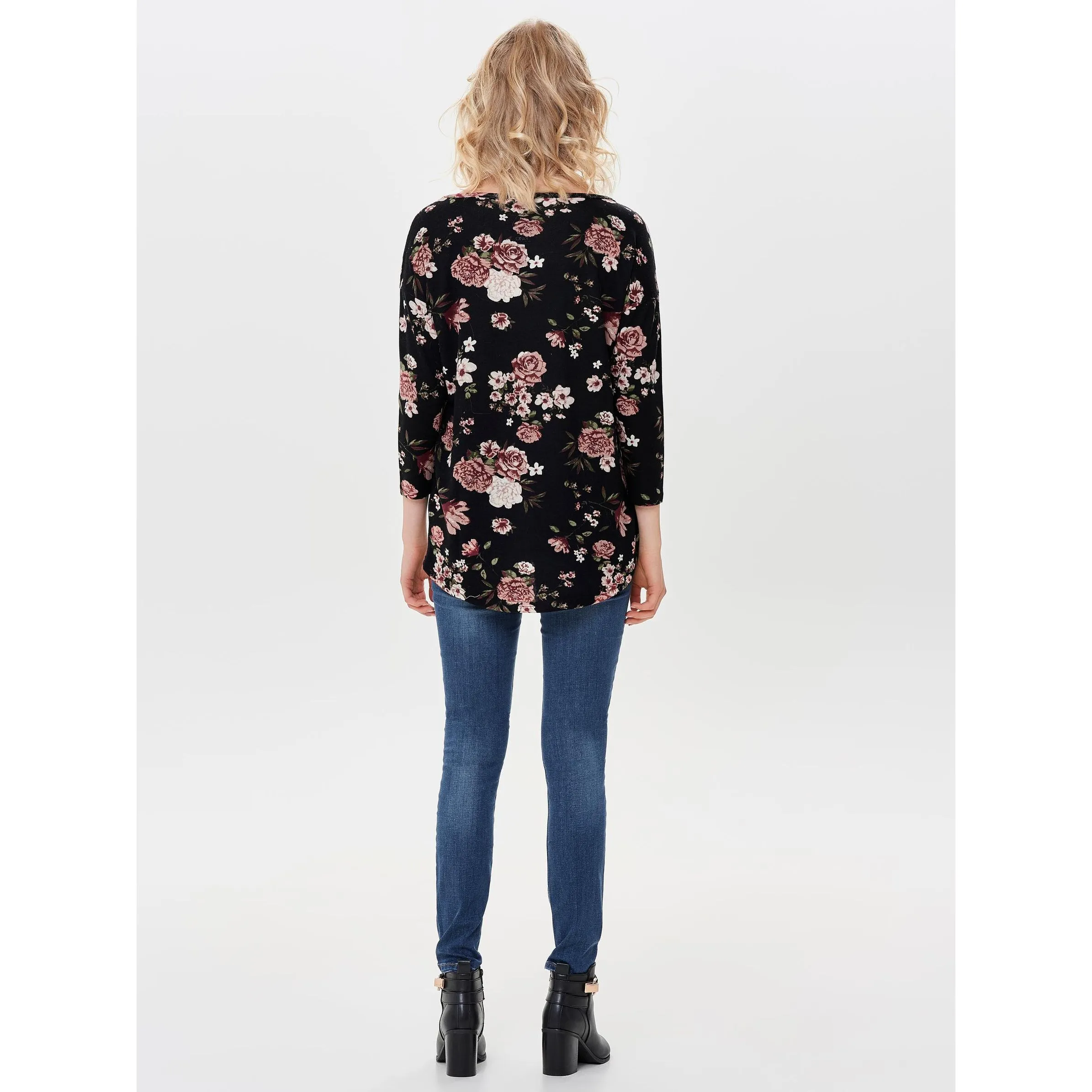 Only 15144286 onlELCOS 4/5 AOP TOP Schwarz 765230 177911024 5