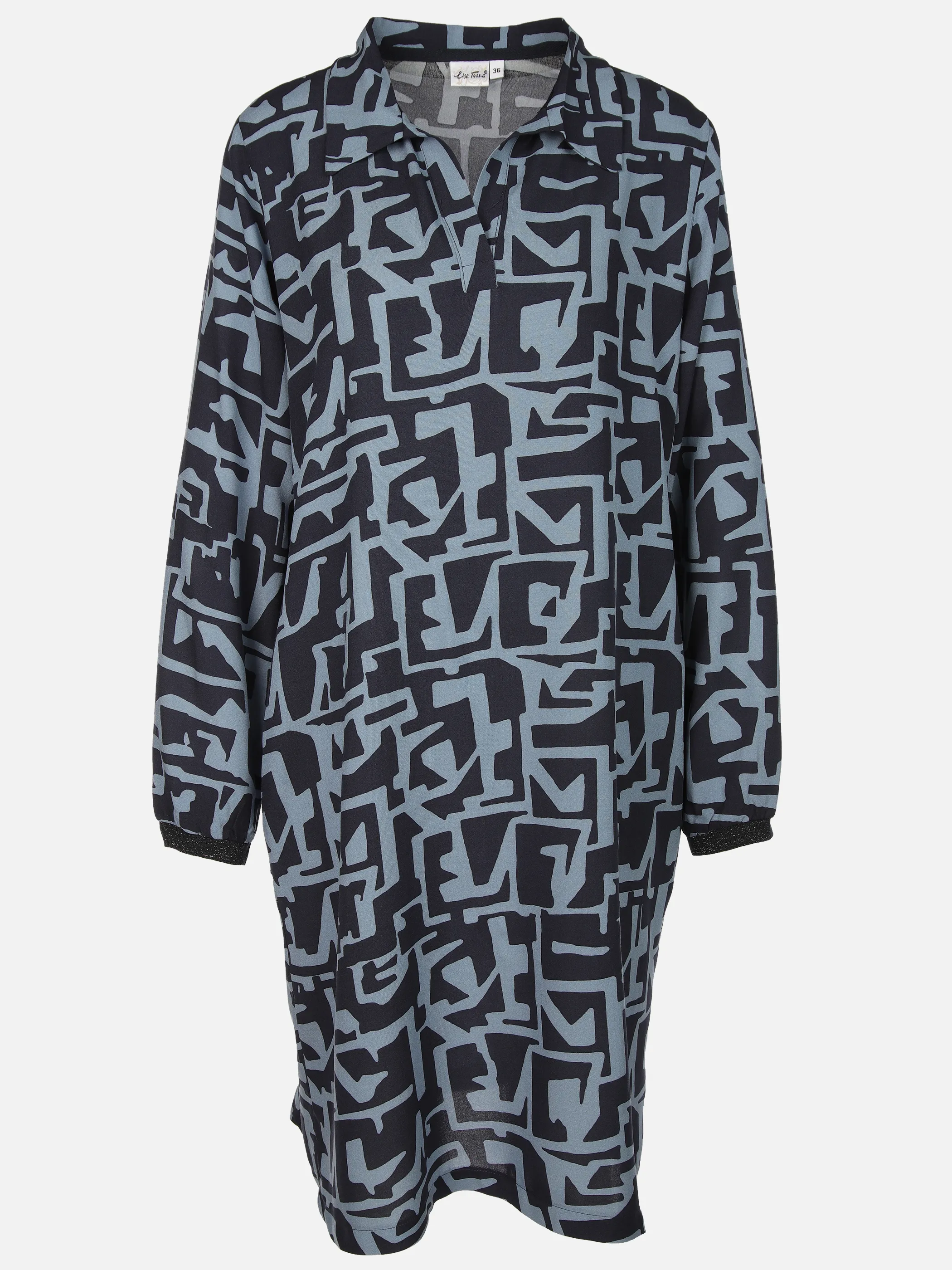 Lisa Tossa Da-Kleid m. Print Blau 916234 BLAU 1