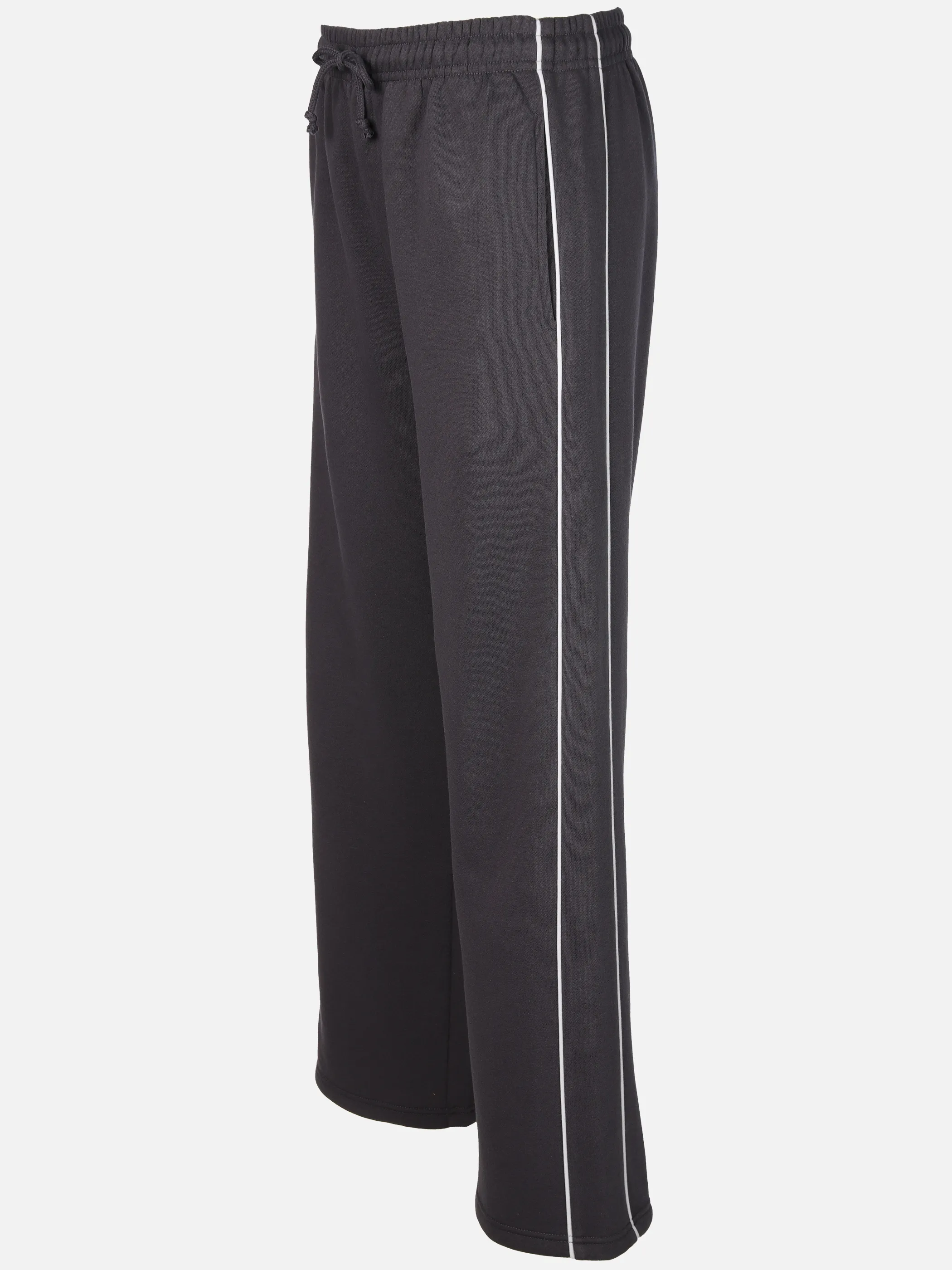 Grinario Sports Da-Jogginghose wide leg galon Grau 913329 EBONY 3