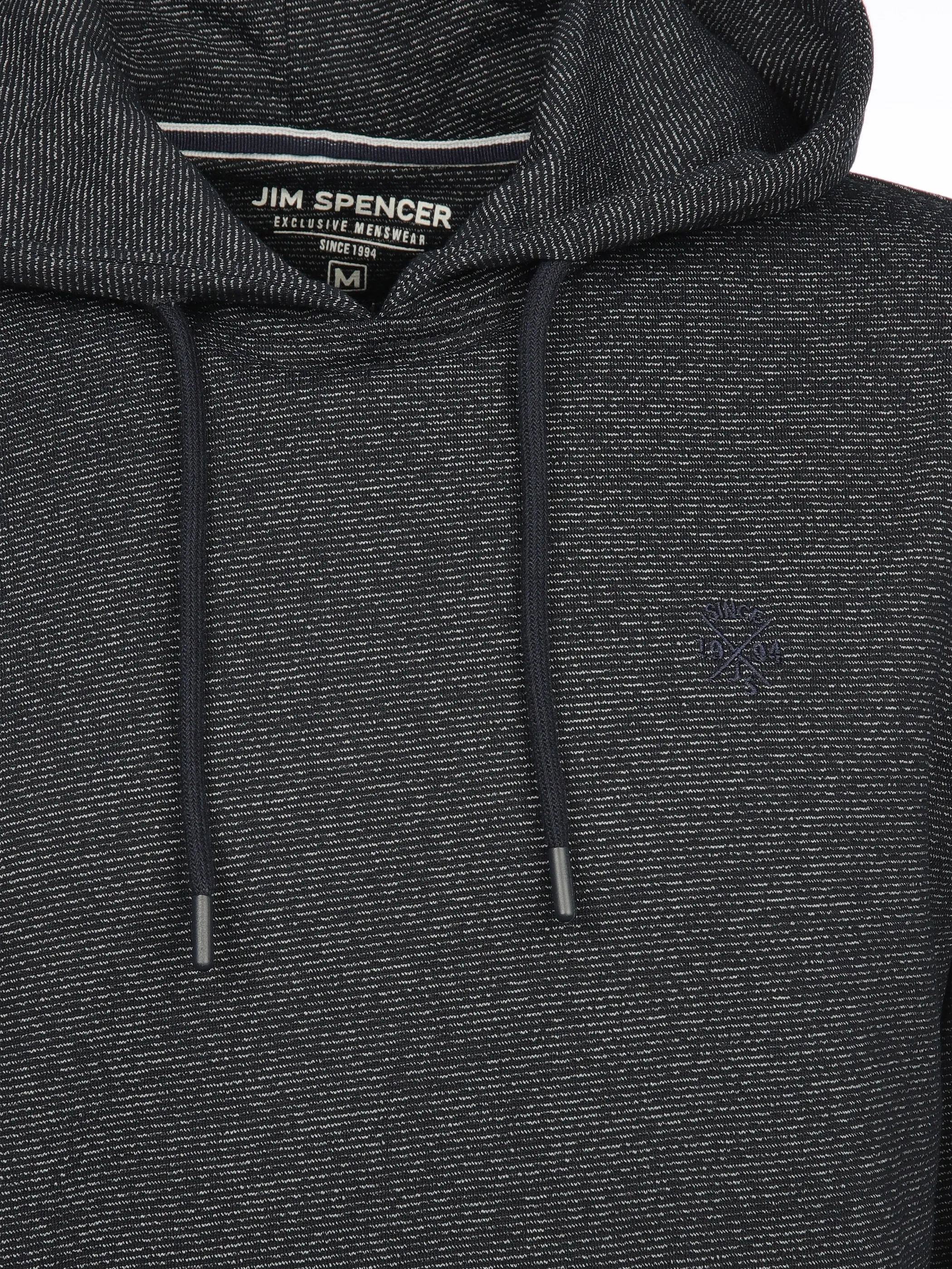 Jim Spencer He. Kapuzensweatshirt mel seasonal Blau 902176 NAVY 3 Jim Spencer He. Kapuzensweatshirt mel seasonal Blau 902176 NAVY 3