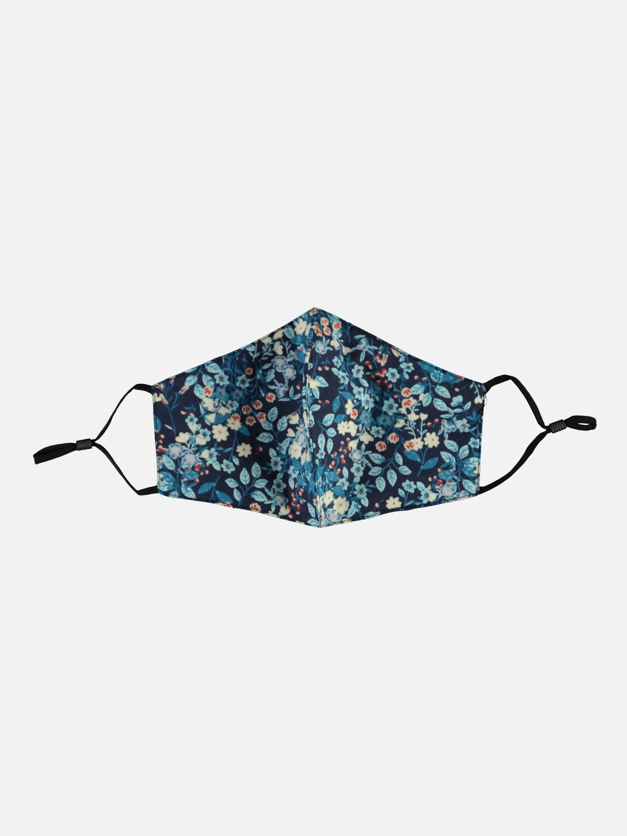 Stoffmaske Fotodruck Blau 847858 BLAU/BLUME 1