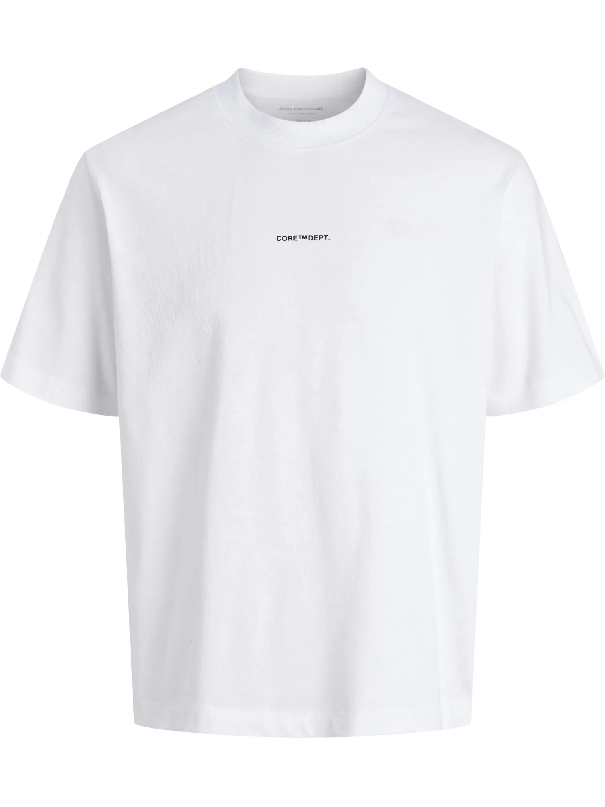 Jack Jones 12283351 JCOCOVER SCRIPT BACK Weiß 917582 177627 1