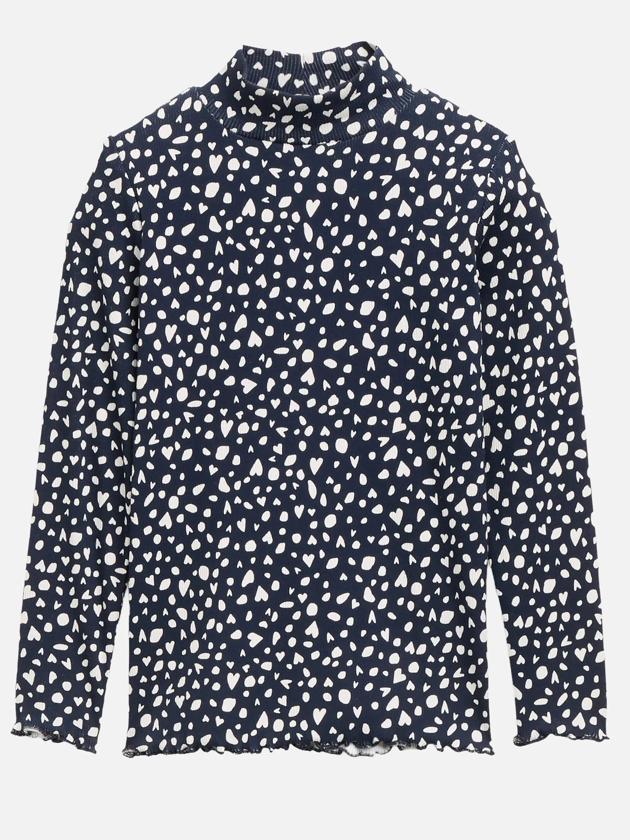 Tom Tailor 1051728 all over printed rib l Schwarz 934411 40800 1