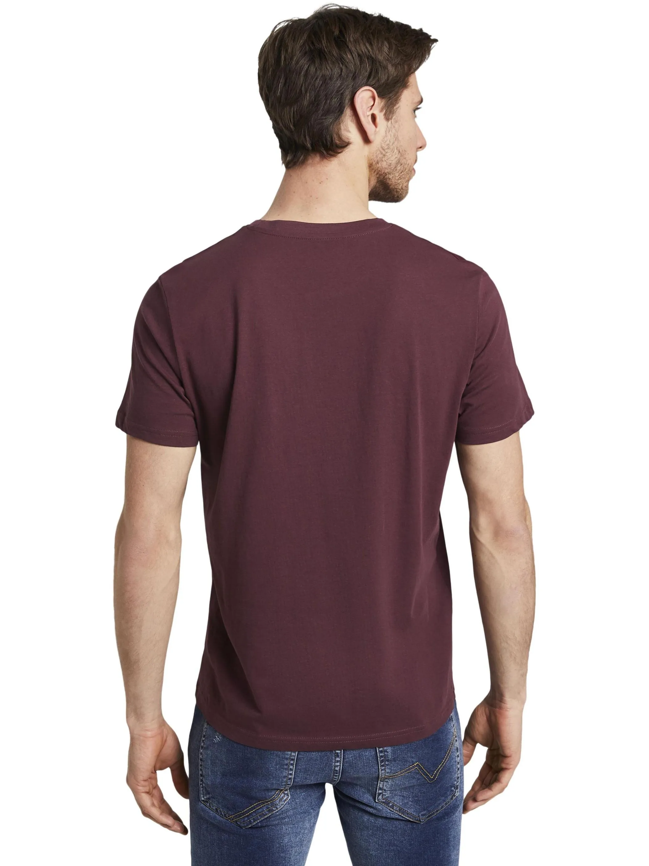 Tom Tailor 1008637 NOS logo tee "BASIC" Rot 807617 11333 2