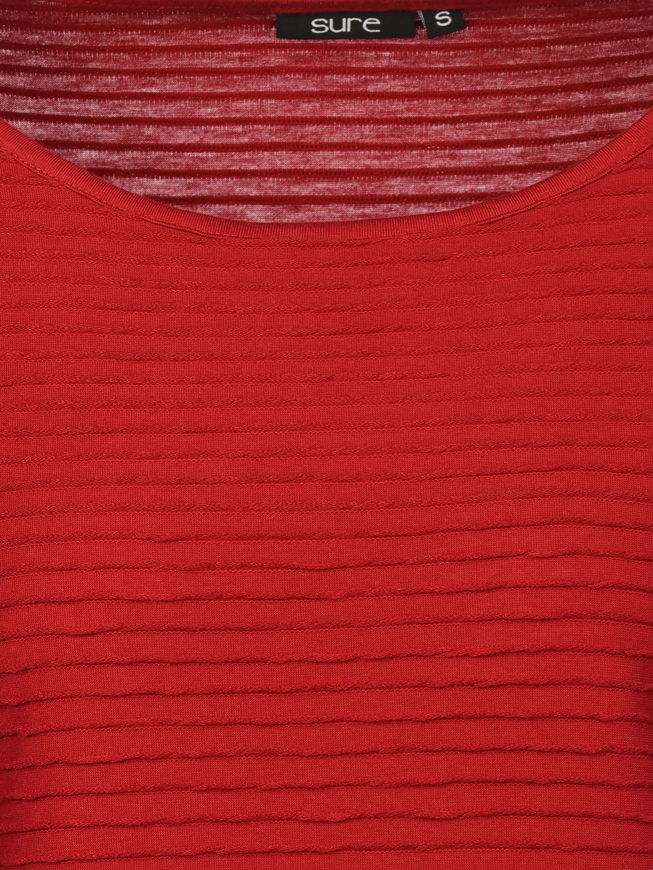 Sure Da-Struktur-Shirt Rot 913109 RED 3