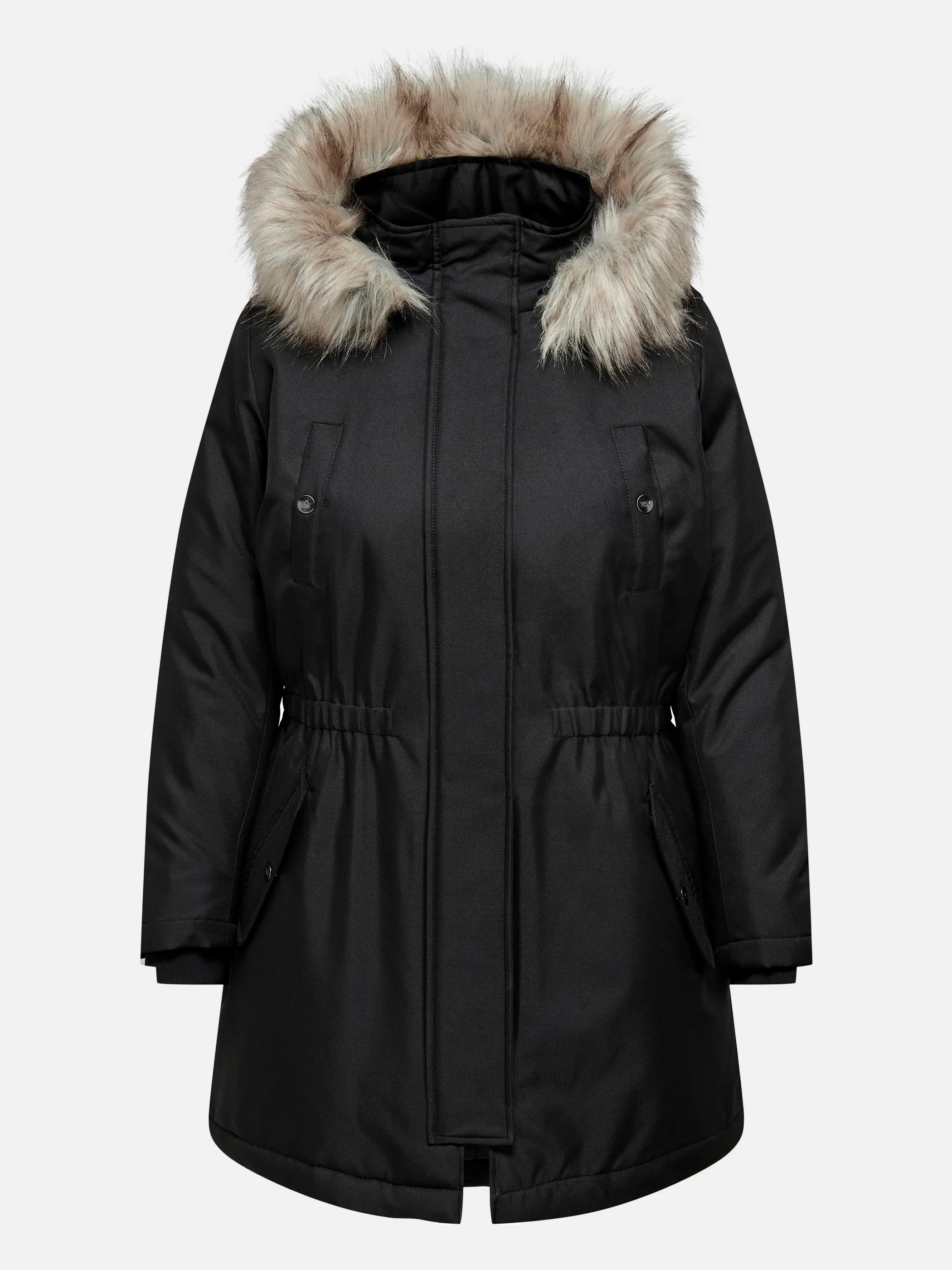 Only Carmakoma 15185999 CARIRENA PARKA COAT O Schwarz 854849 177911002 1