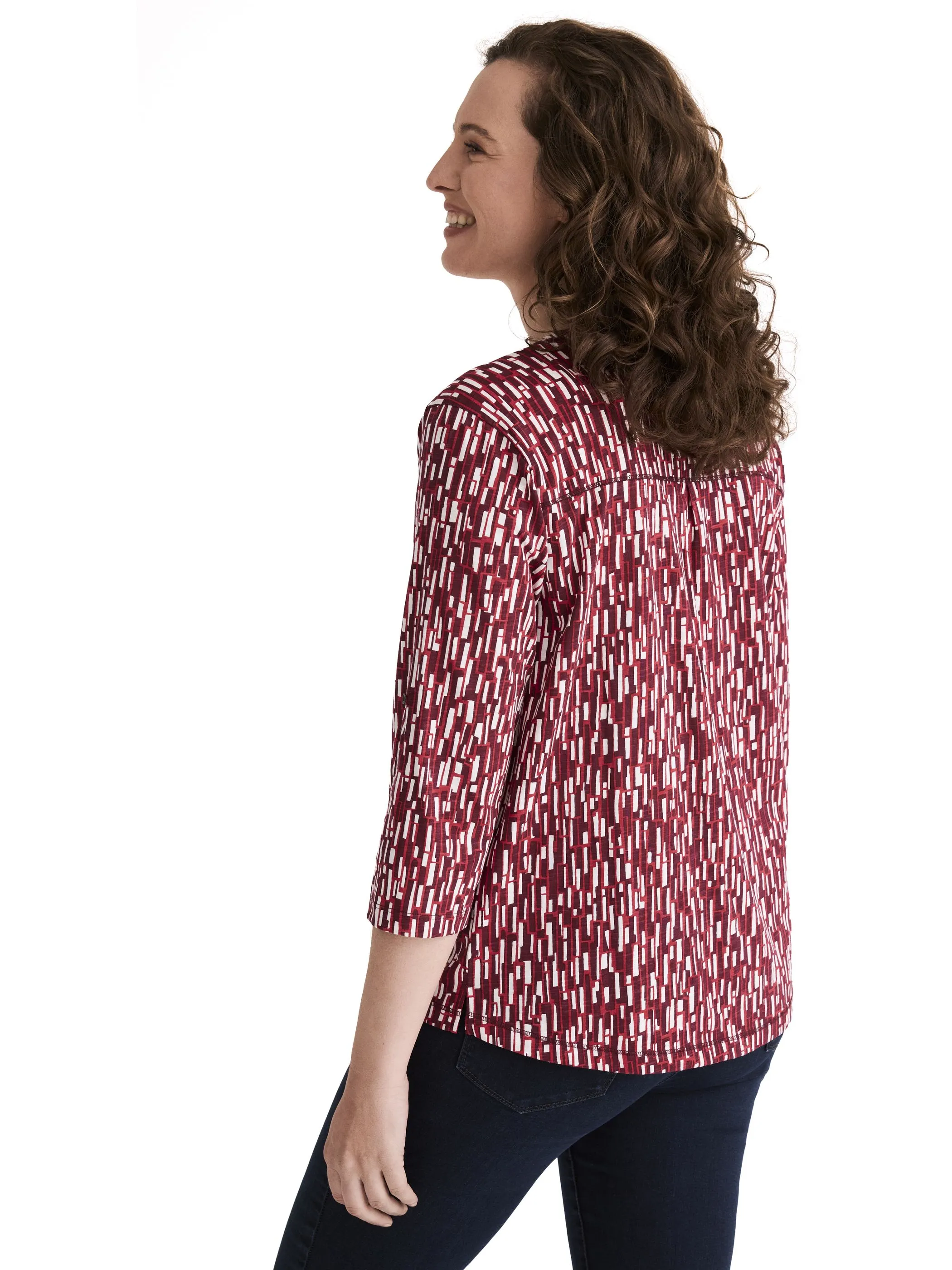 Stooker DOB 25560280009130 Da. T-Shirts / Rot 919921 9130 2