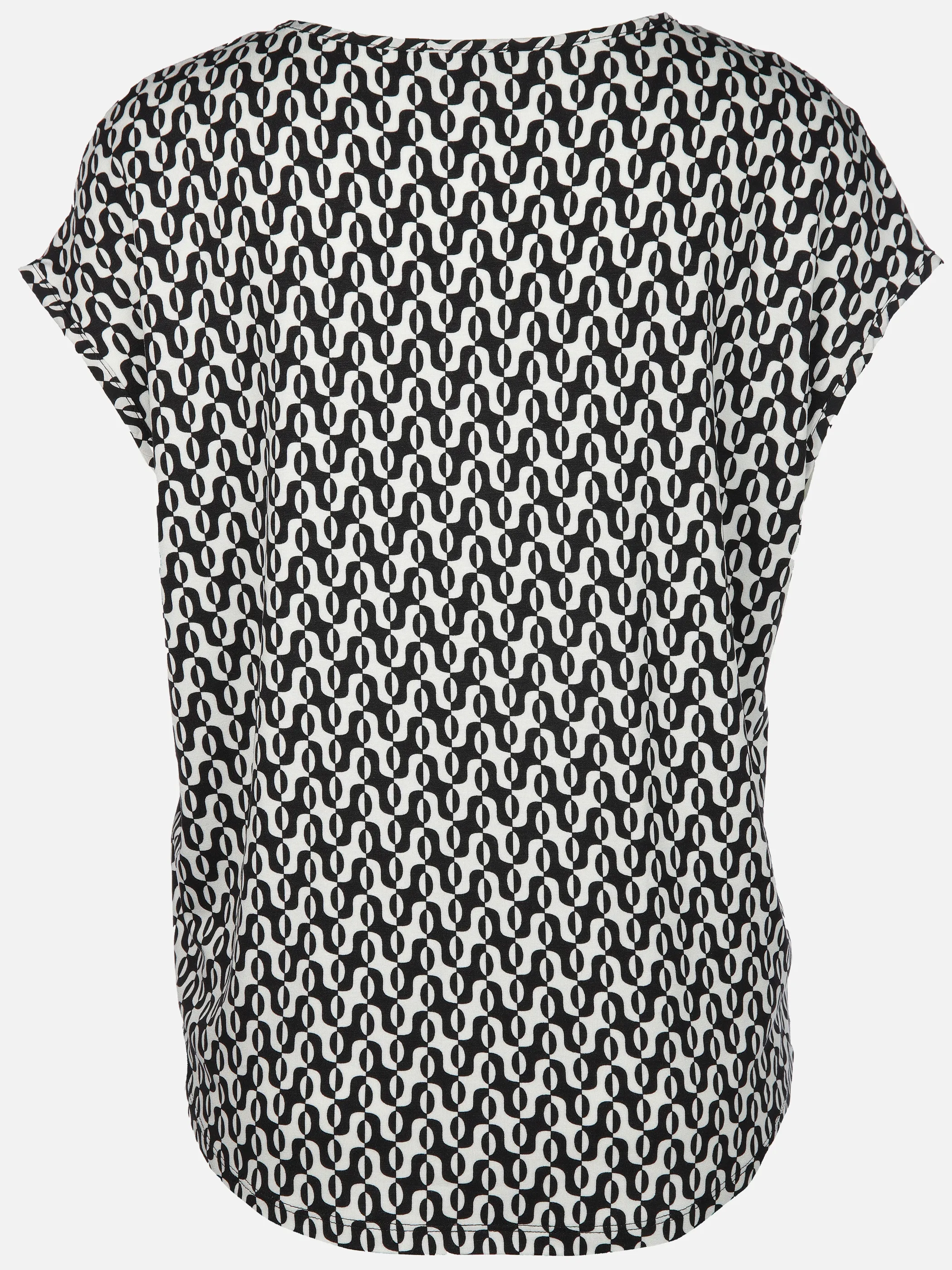 Sure Da-Materialmix-T-Shirt Schwarz 913493 BLACK 2