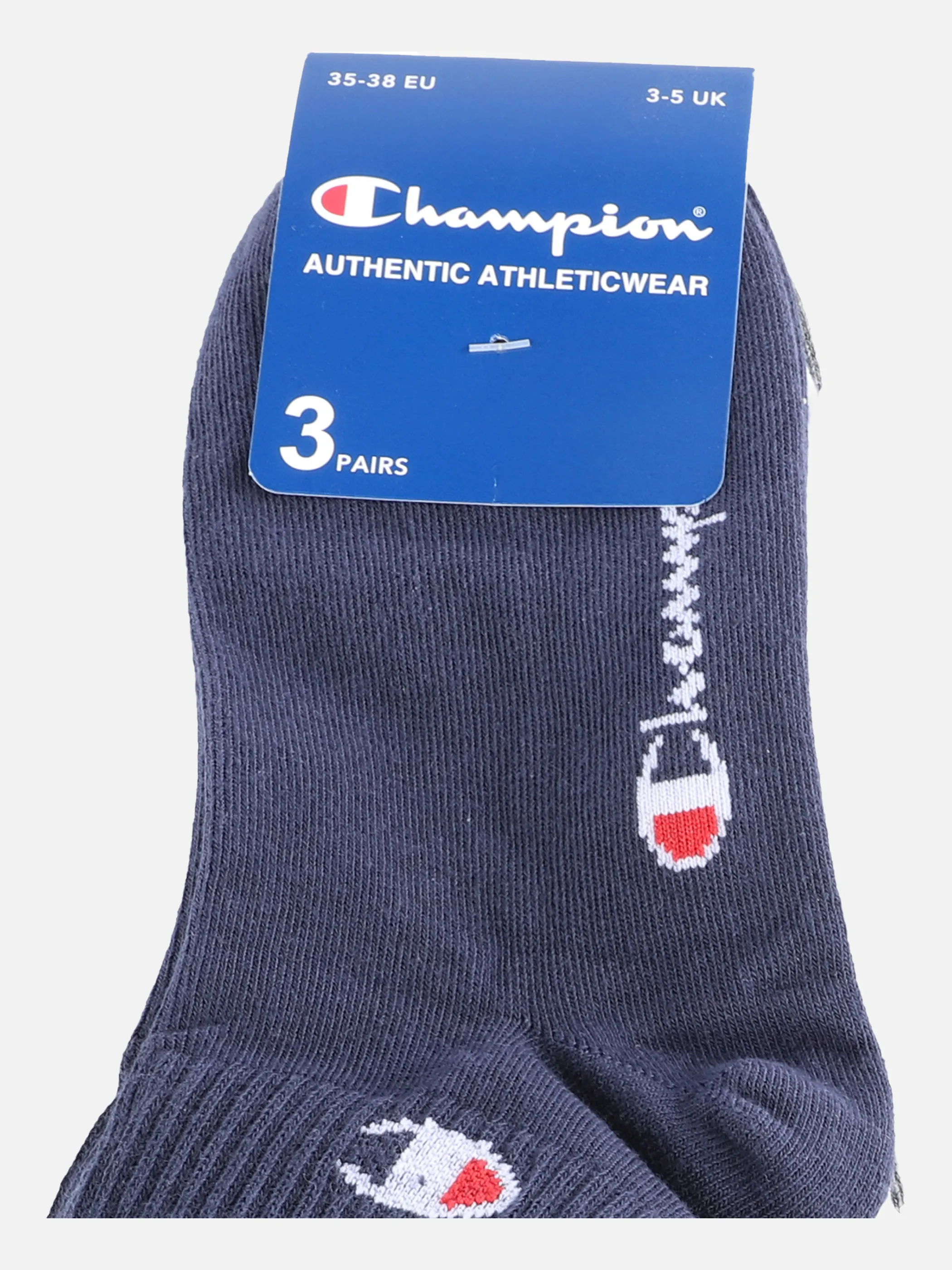 Champion Da-Quarter Socken 3er Pack Blau 860894 BS501 3