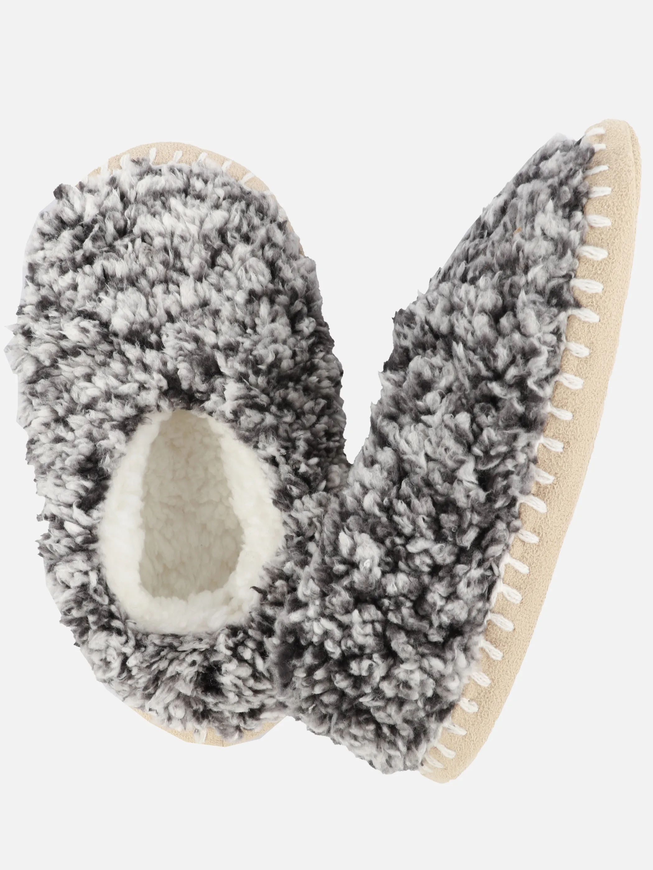Da. Hausschuhsocken ABS Grau 914556 GRAU 1 Da. Hausschuhsocken ABS Grau 914556 GRAU 1