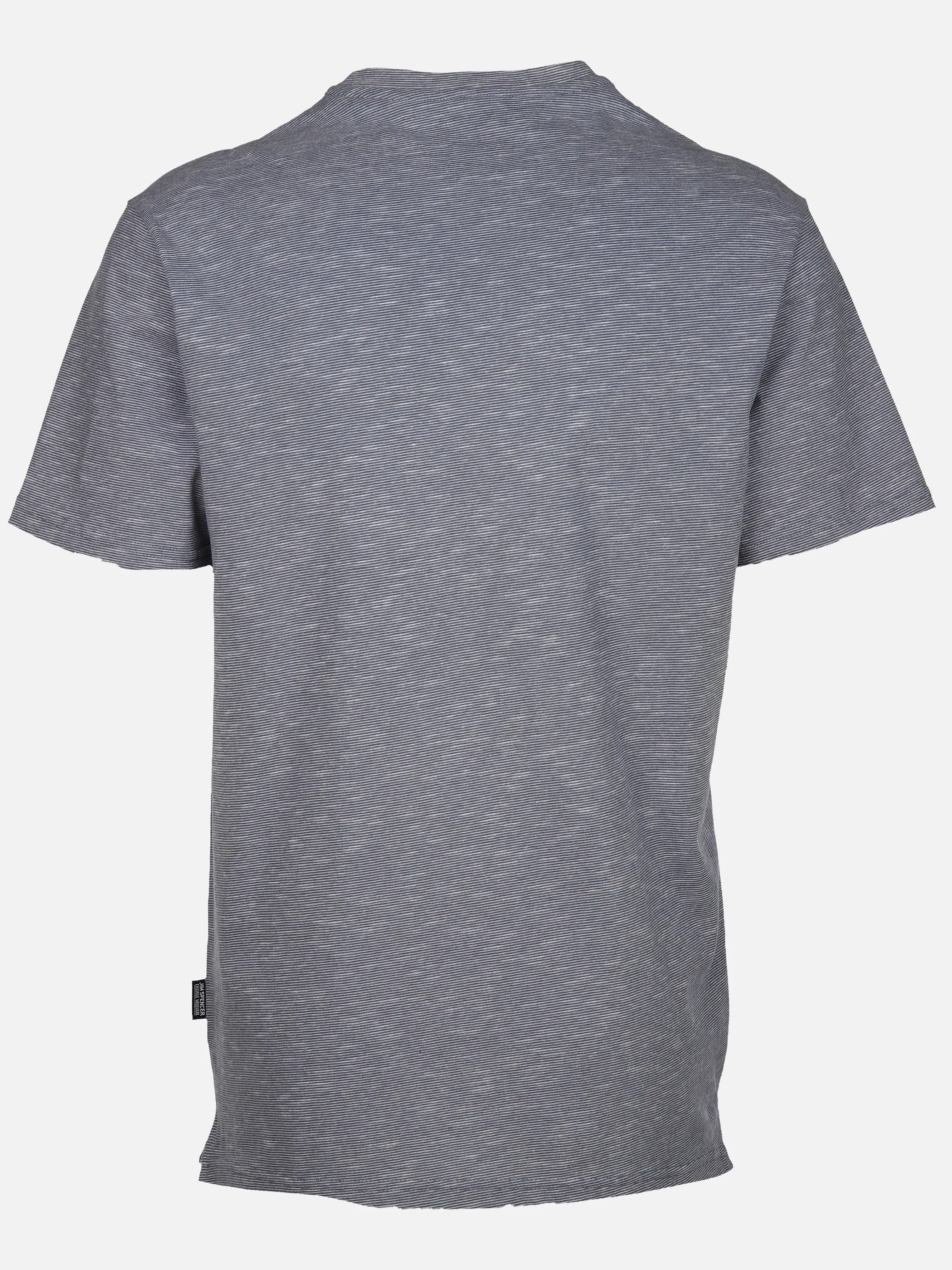 Jim Spencer He. T-Shirt 1/2 Arm grindle Blau 910839 BLUE 2