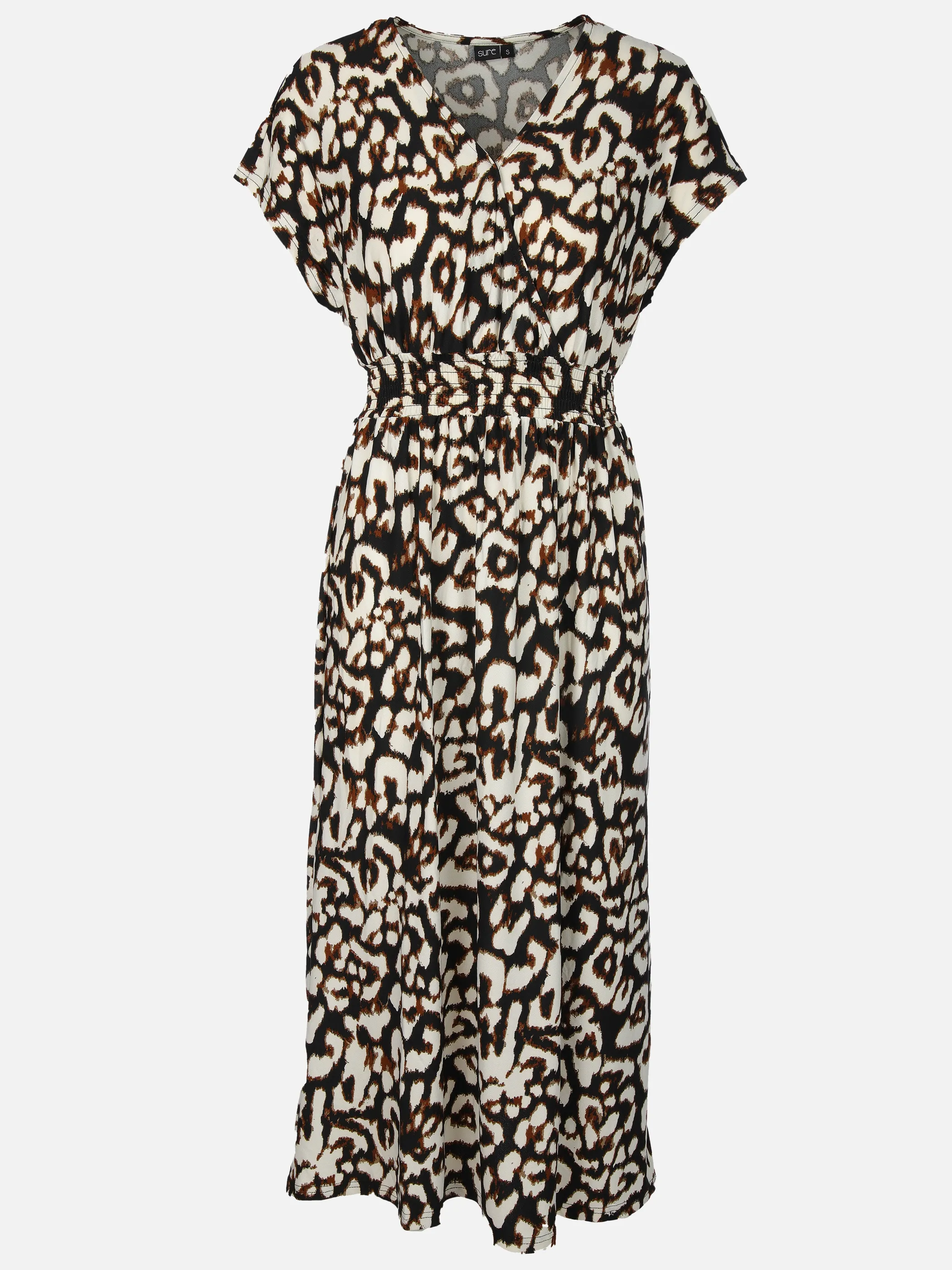 Sure Da-Jersey Kleid m.Alloverprint Schwarz 908114 BLACKLEO 1