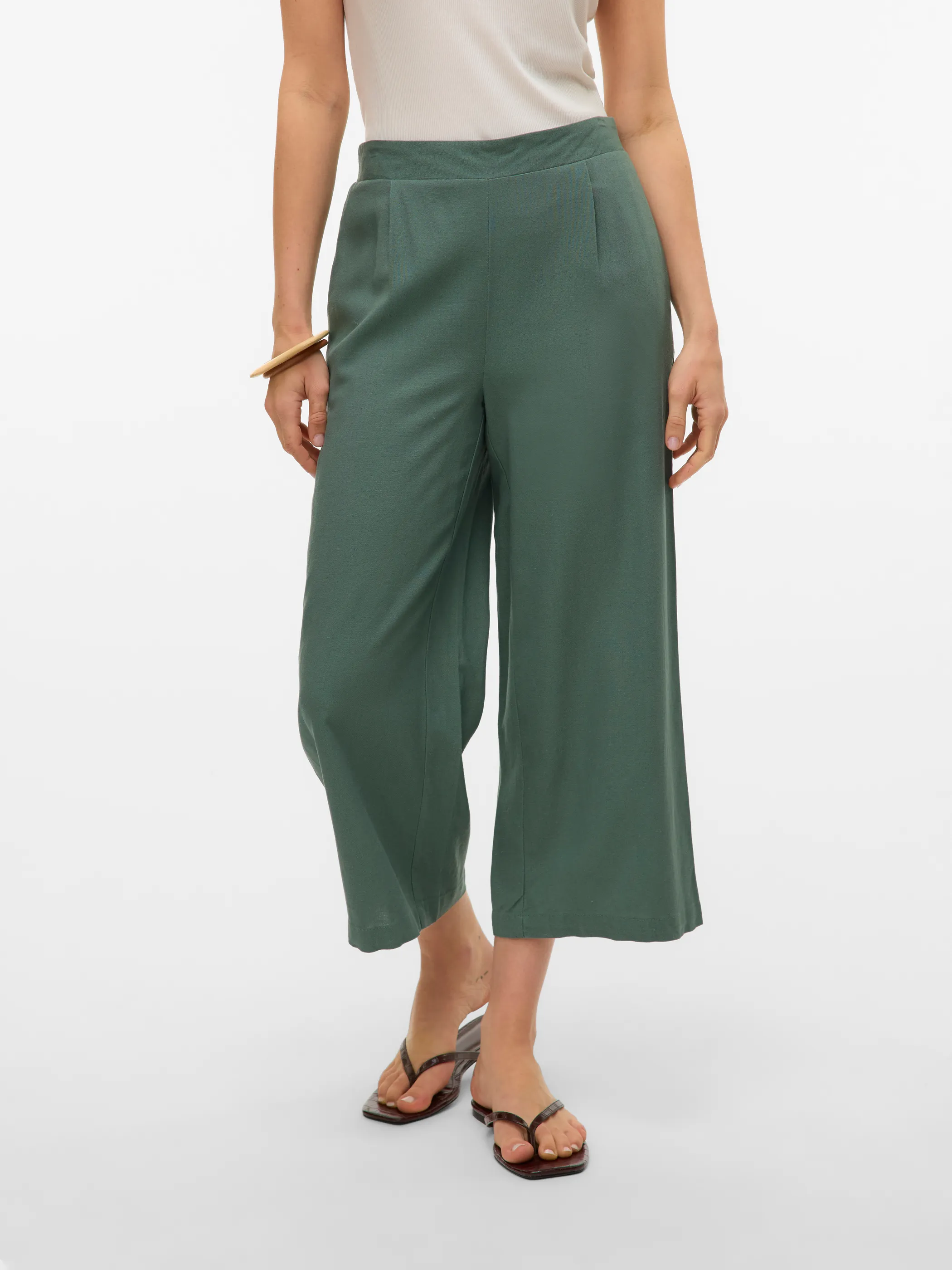 Vero Moda 10321626 VMMYMILO H/W CULOTTE Grün 922148 224196 3